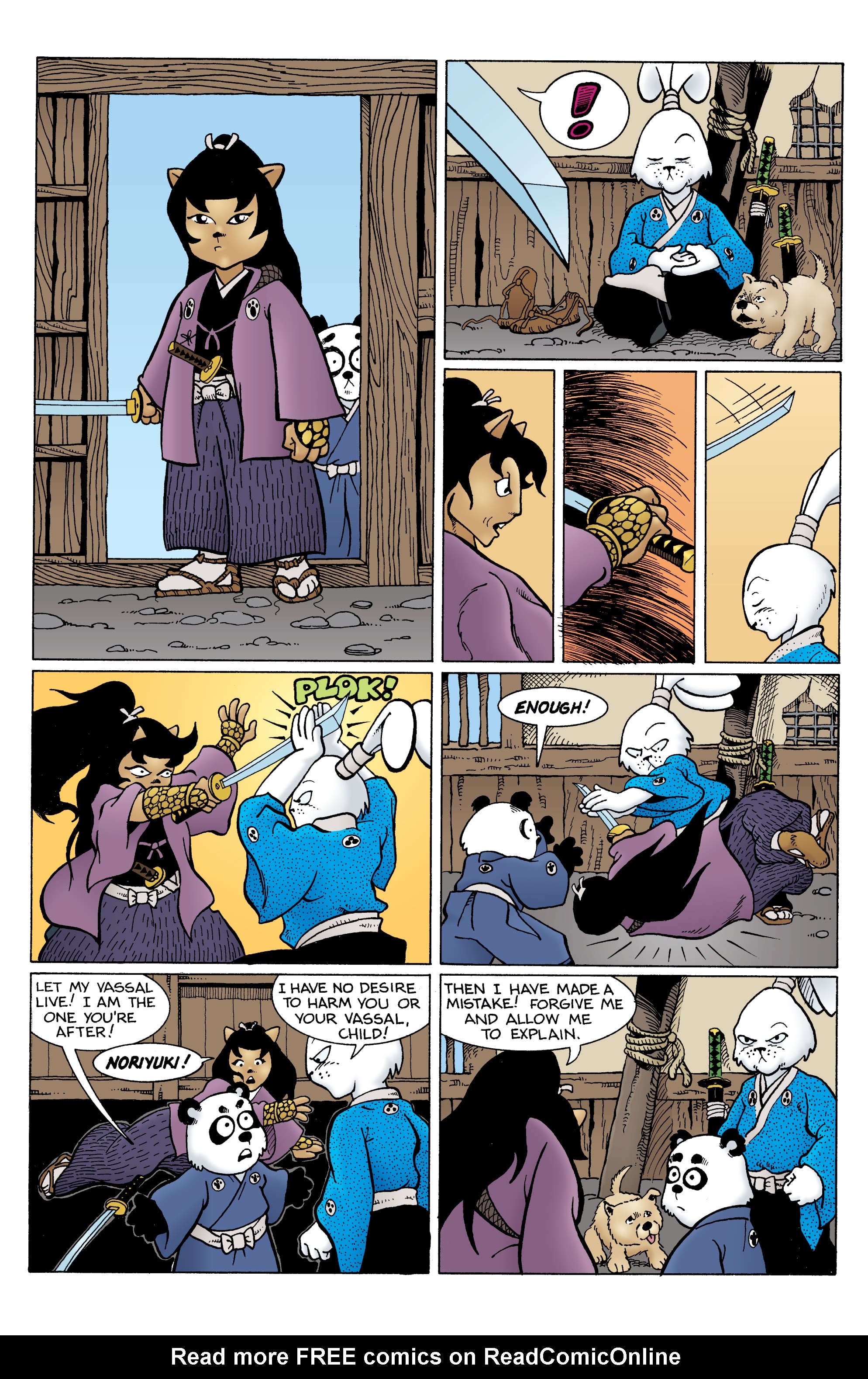 Read online Usagi Yojimbo Color Classics comic -  Issue #7 - 4