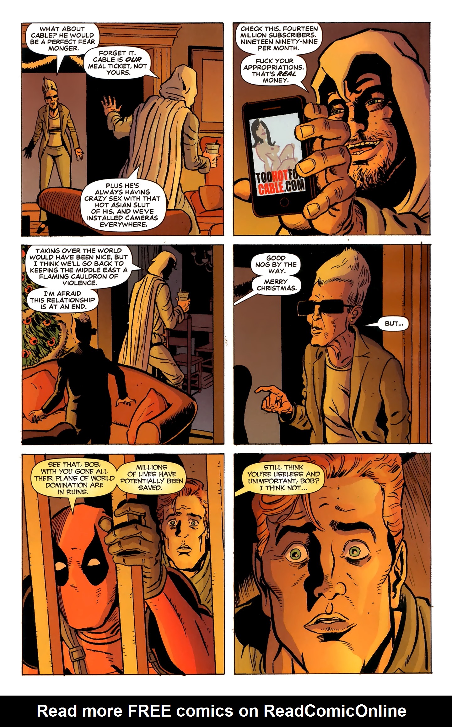 Read online Deadpool MAX X-Mas Special comic -  Issue # Full - 12