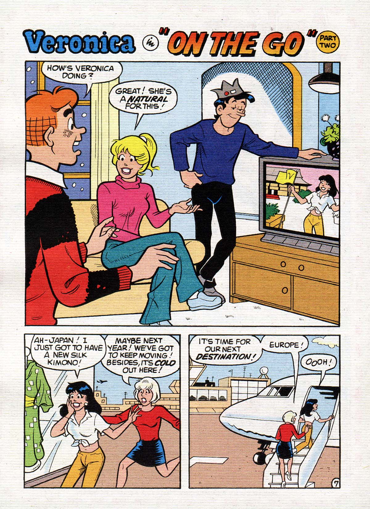 Read online Betty and Veronica Digest Magazine comic -  Issue #144 - 87