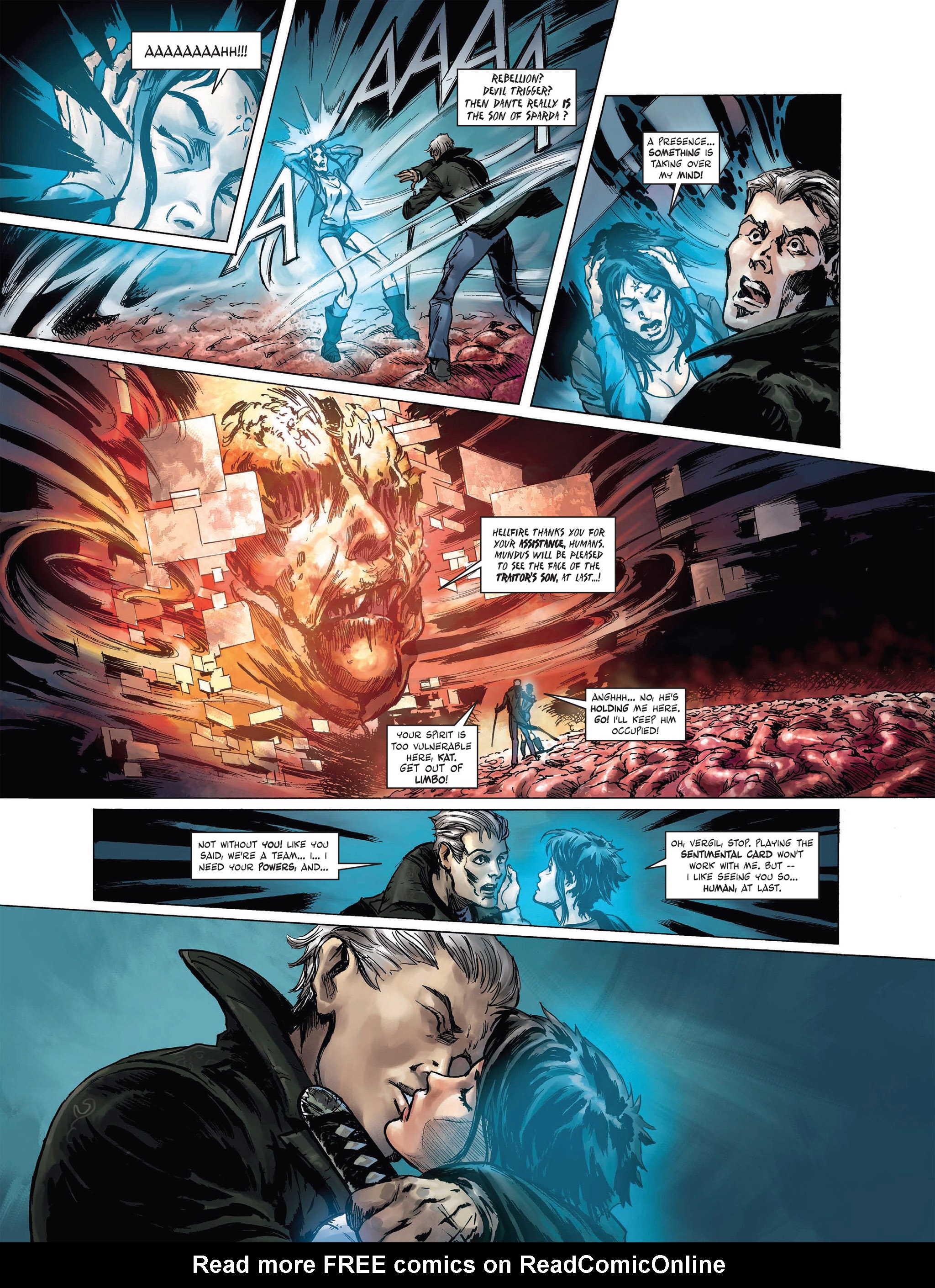 Read online DmC Devil May Cry: The Chronicles of Vergil comic -  Issue #2 - 14