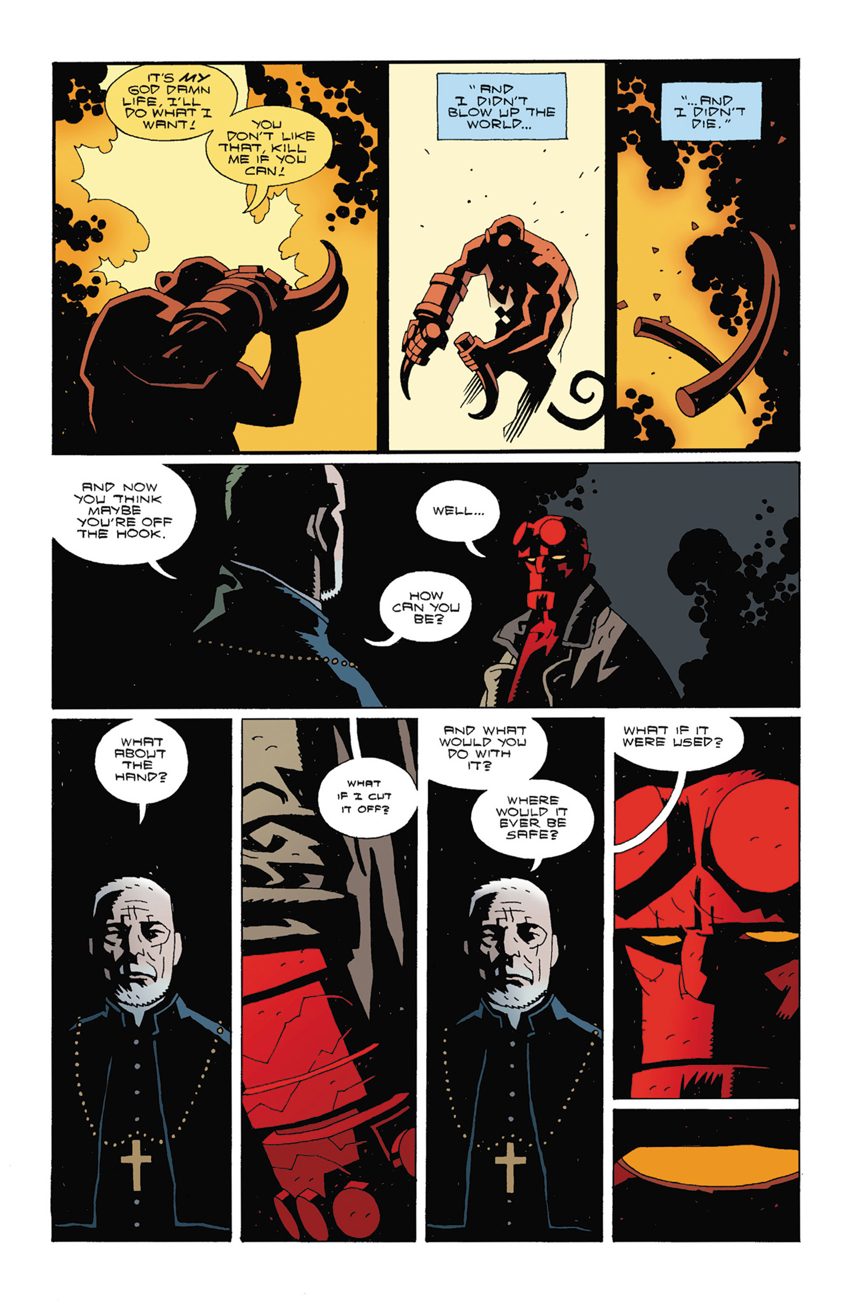 Read online Hellboy: The Right Hand of Doom comic -  Issue # TPB - 72