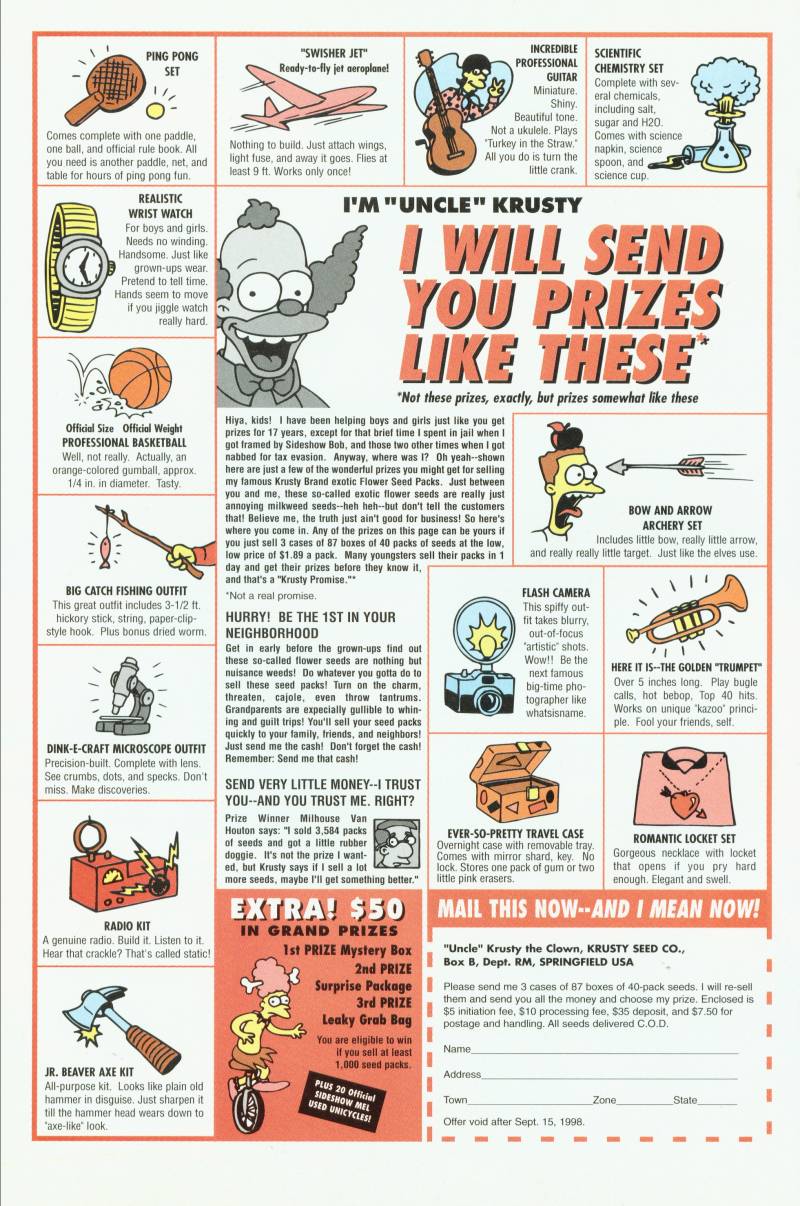 Read online Simpsons Comics comic -  Issue #41 - 28