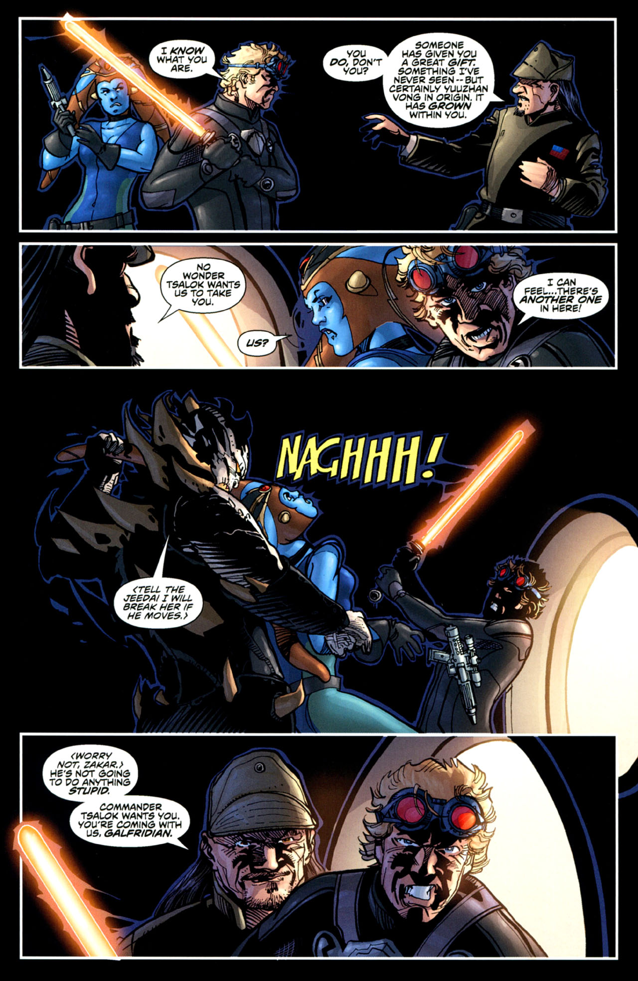 Read online Star Wars: Invasion - Revelations comic -  Issue #4 - 21