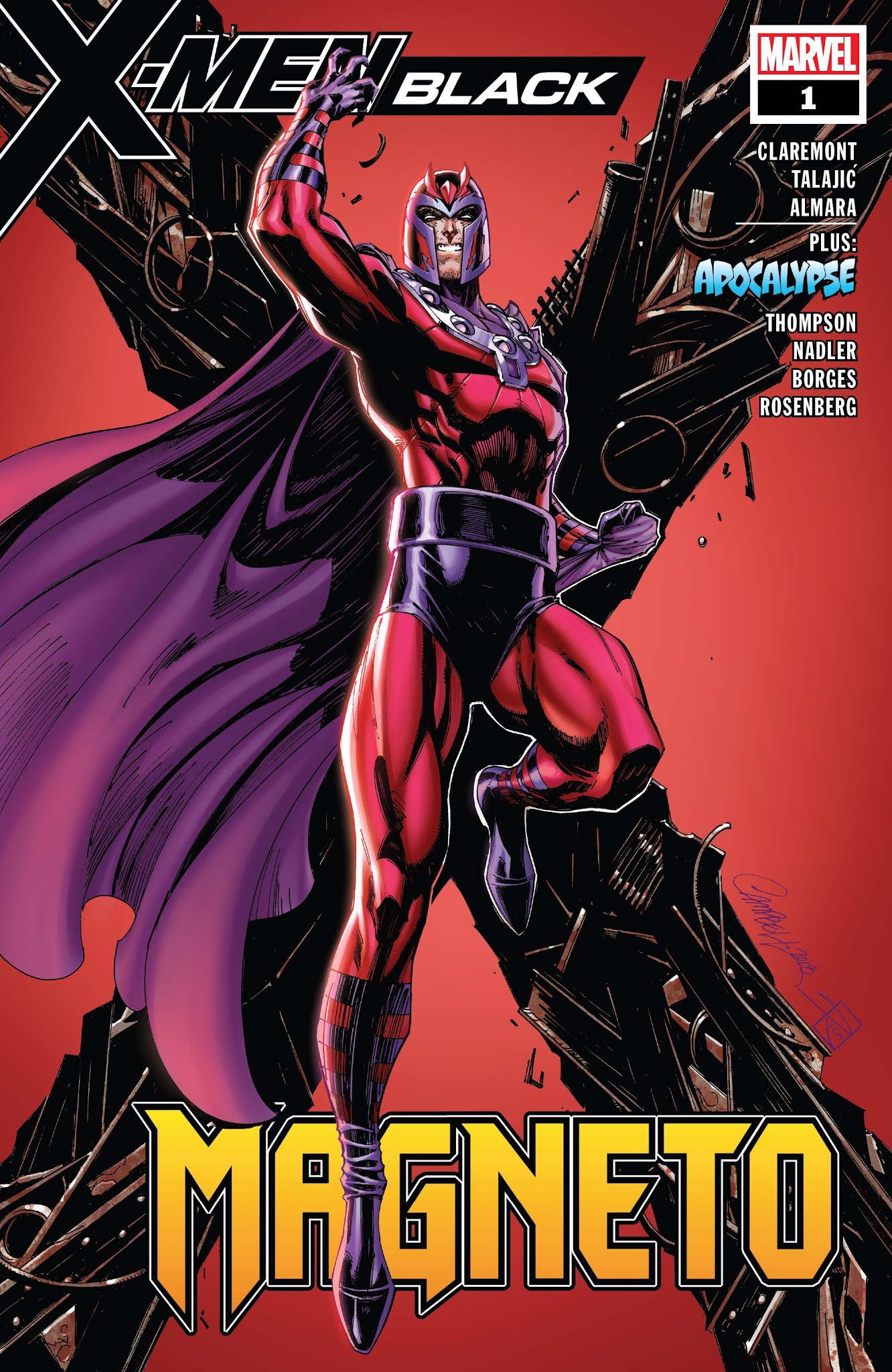 Read online X-Men: Black - Magneto comic -  Issue # Full - 1