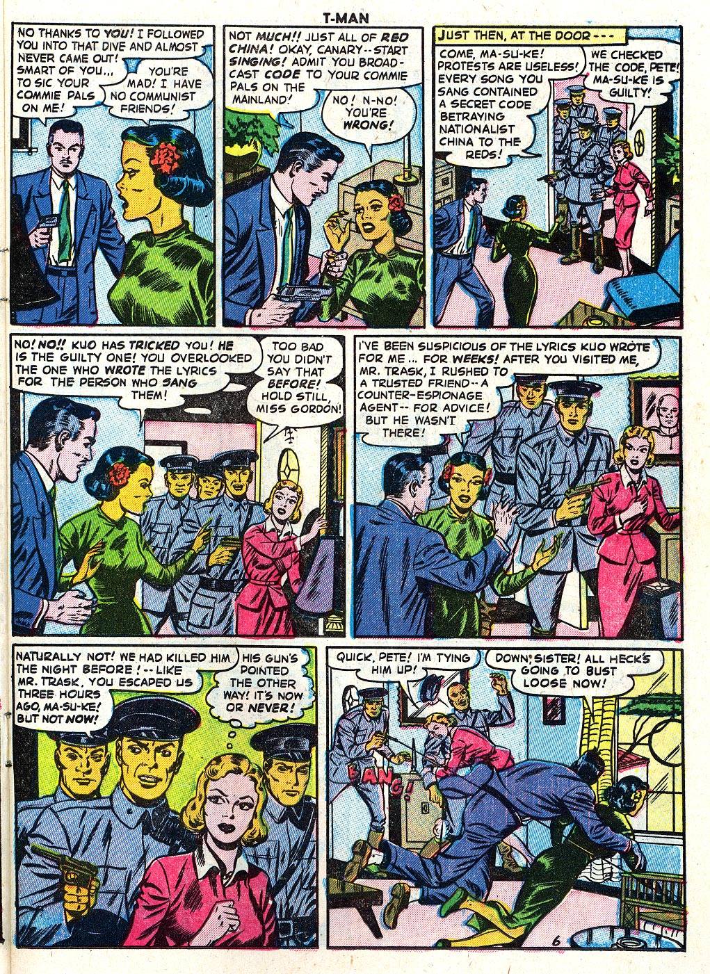 Read online T-Man: World Wide Trouble Shooter comic -  Issue #13 - 23