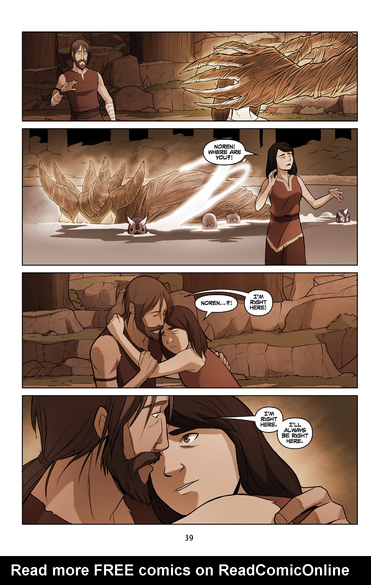 Read online Nickelodeon Avatar: The Last Airbender - The Search comic -  Issue # Part 3 - 40