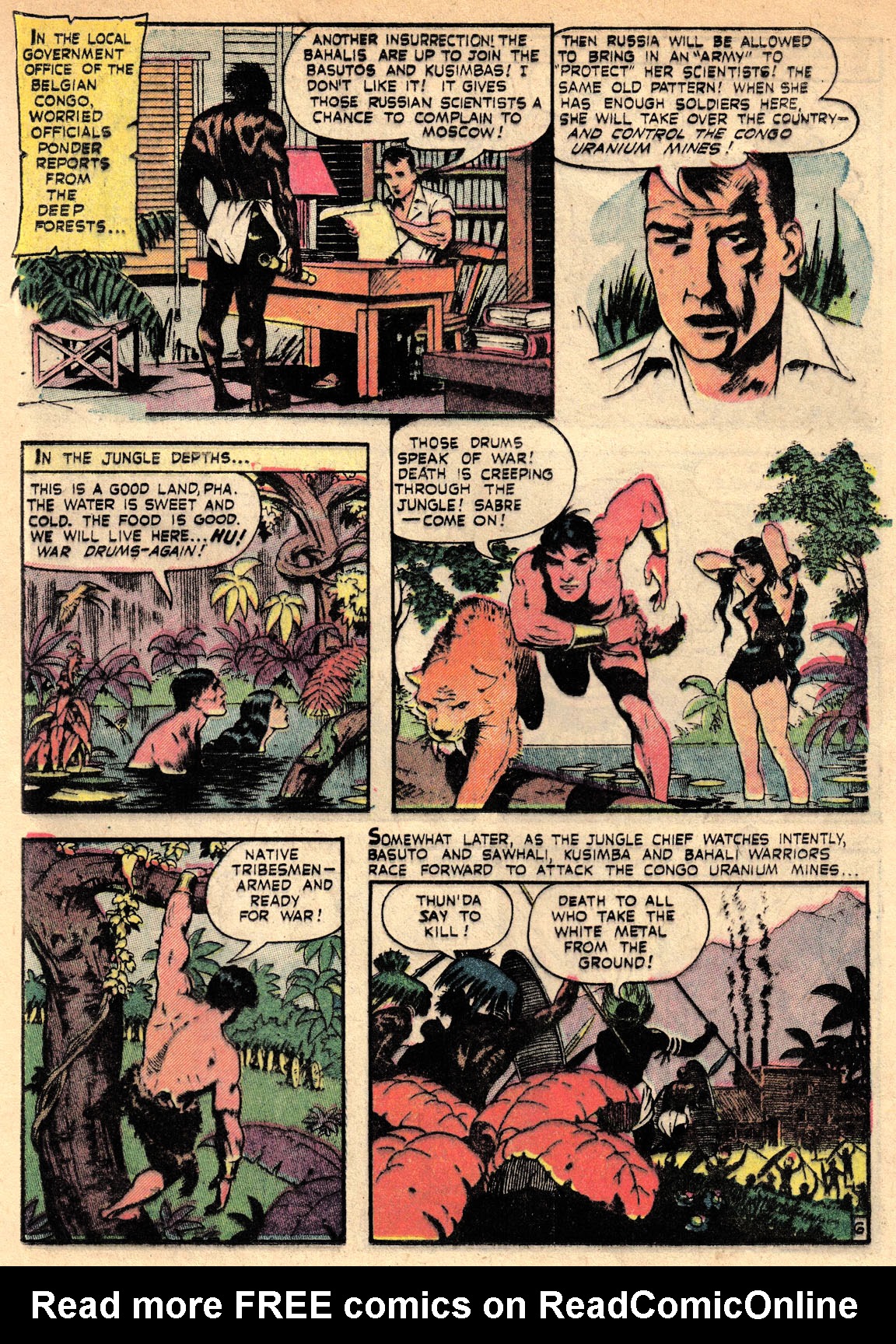 Read online Thun'da: King of the Congo comic -  Issue #1 - 31