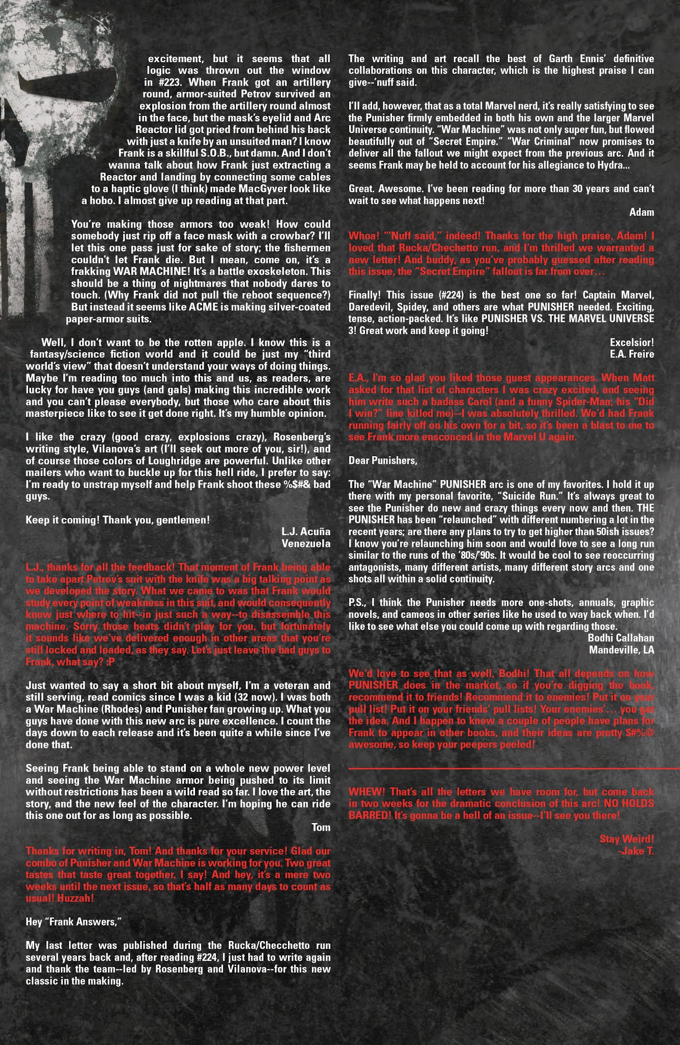Read online The Punisher (2016) comic -  Issue #227 - 23