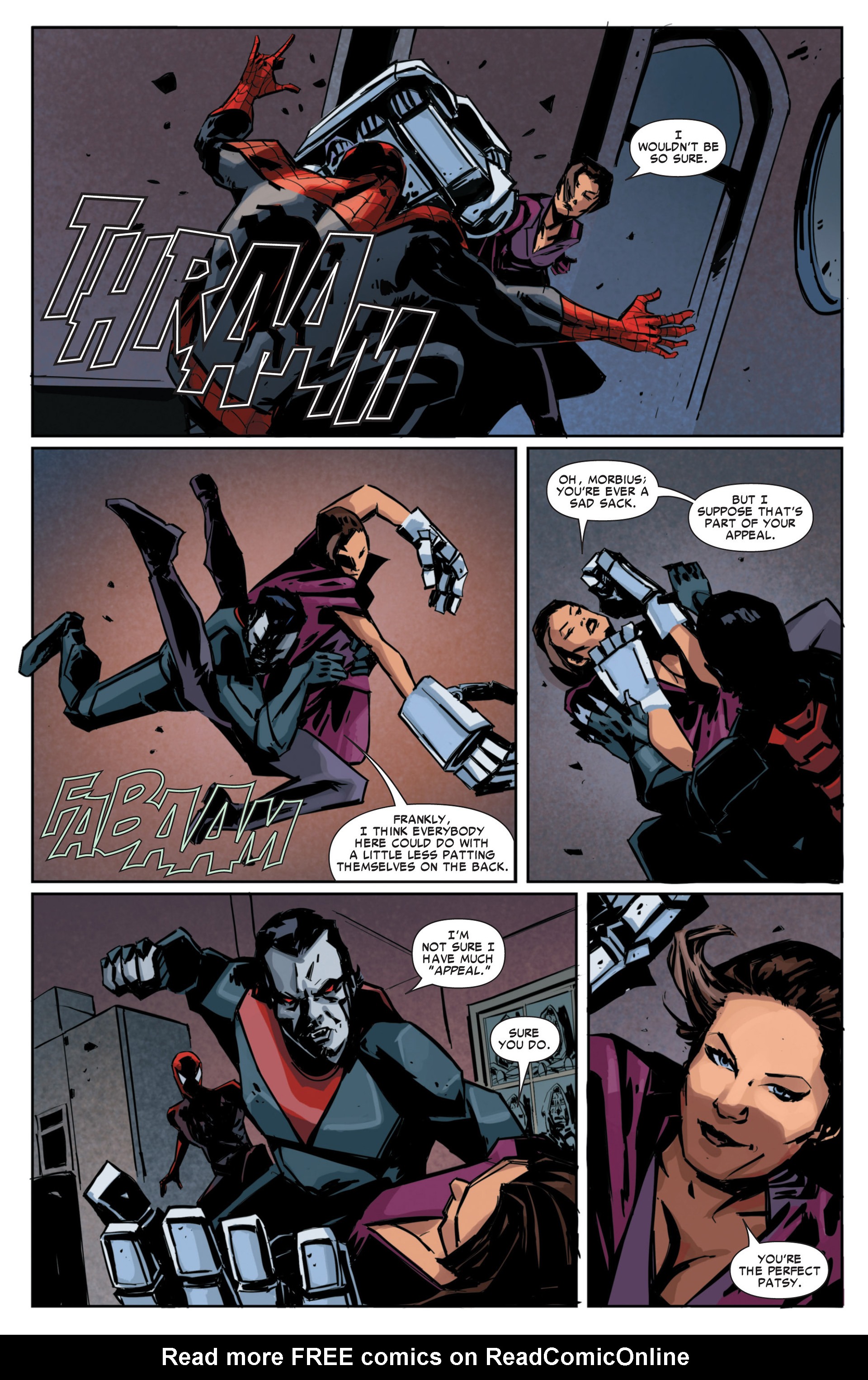 Read online Morbius: The Living Vampire comic -  Issue #7 - 15