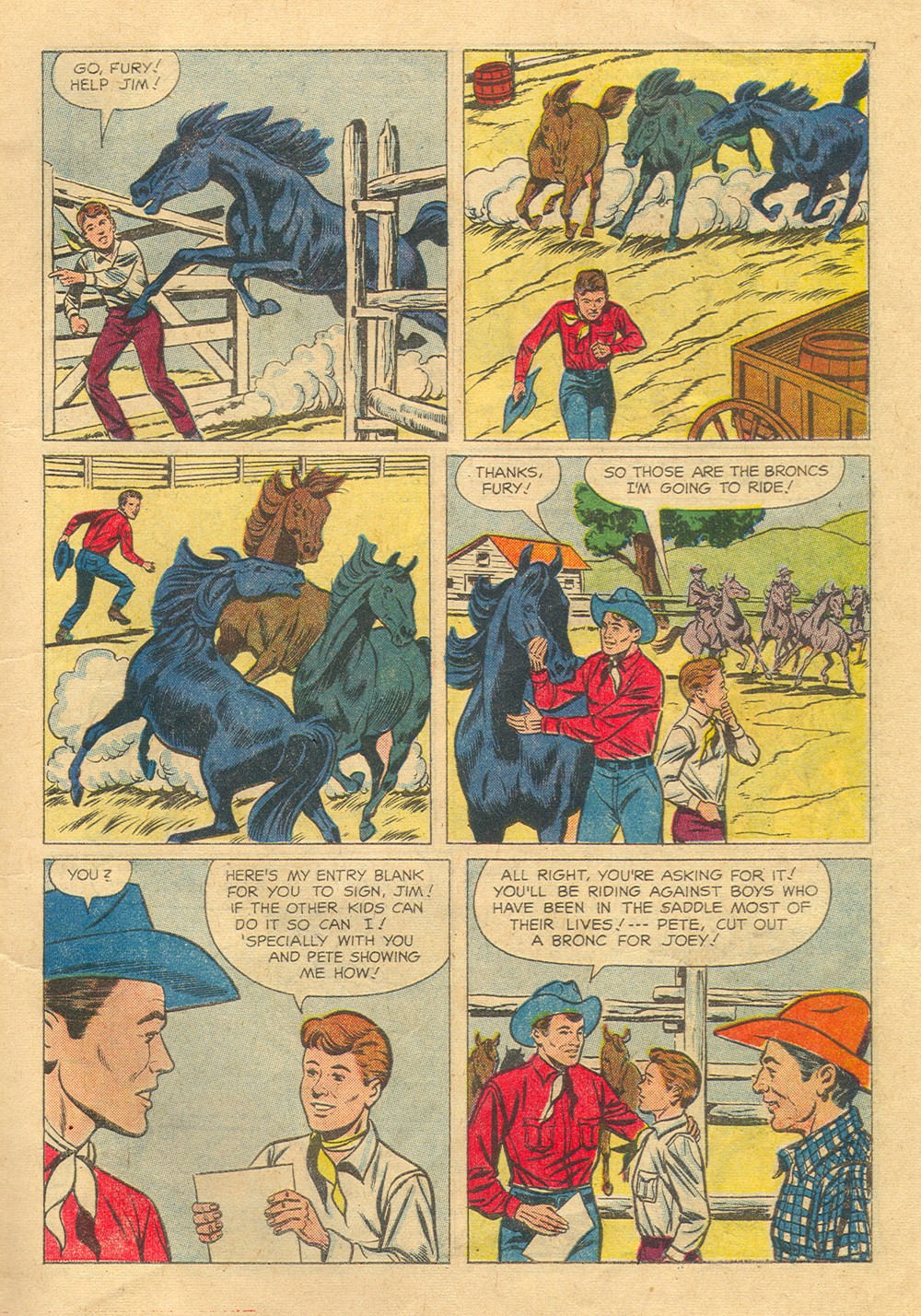 Read online Four Color Comics comic -  Issue #885 - 7