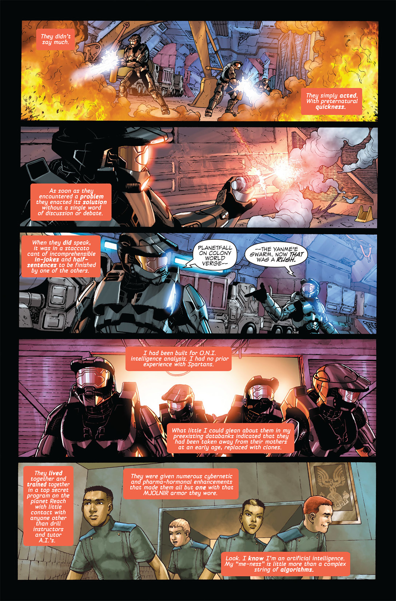 Read online Halo: Blood Line comic -  Issue # Full - 16