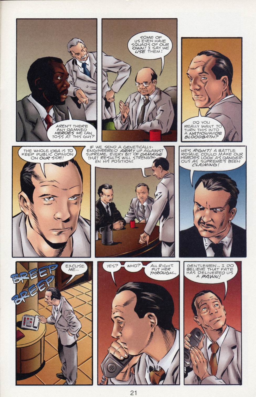 Read online The Legend of Supreme comic -  Issue #1 - 23