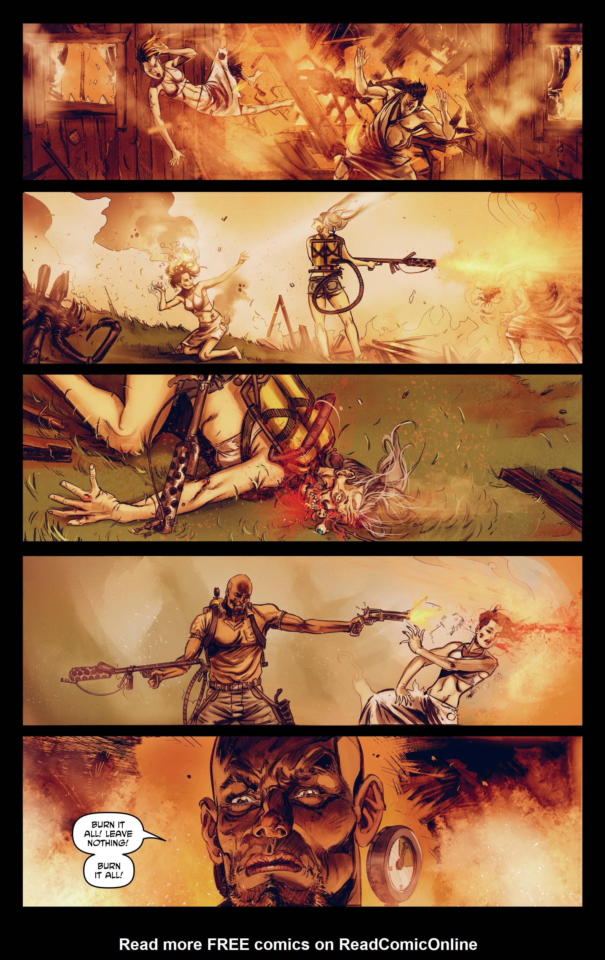 Read online God Is Dead comic -  Issue #25 - 28