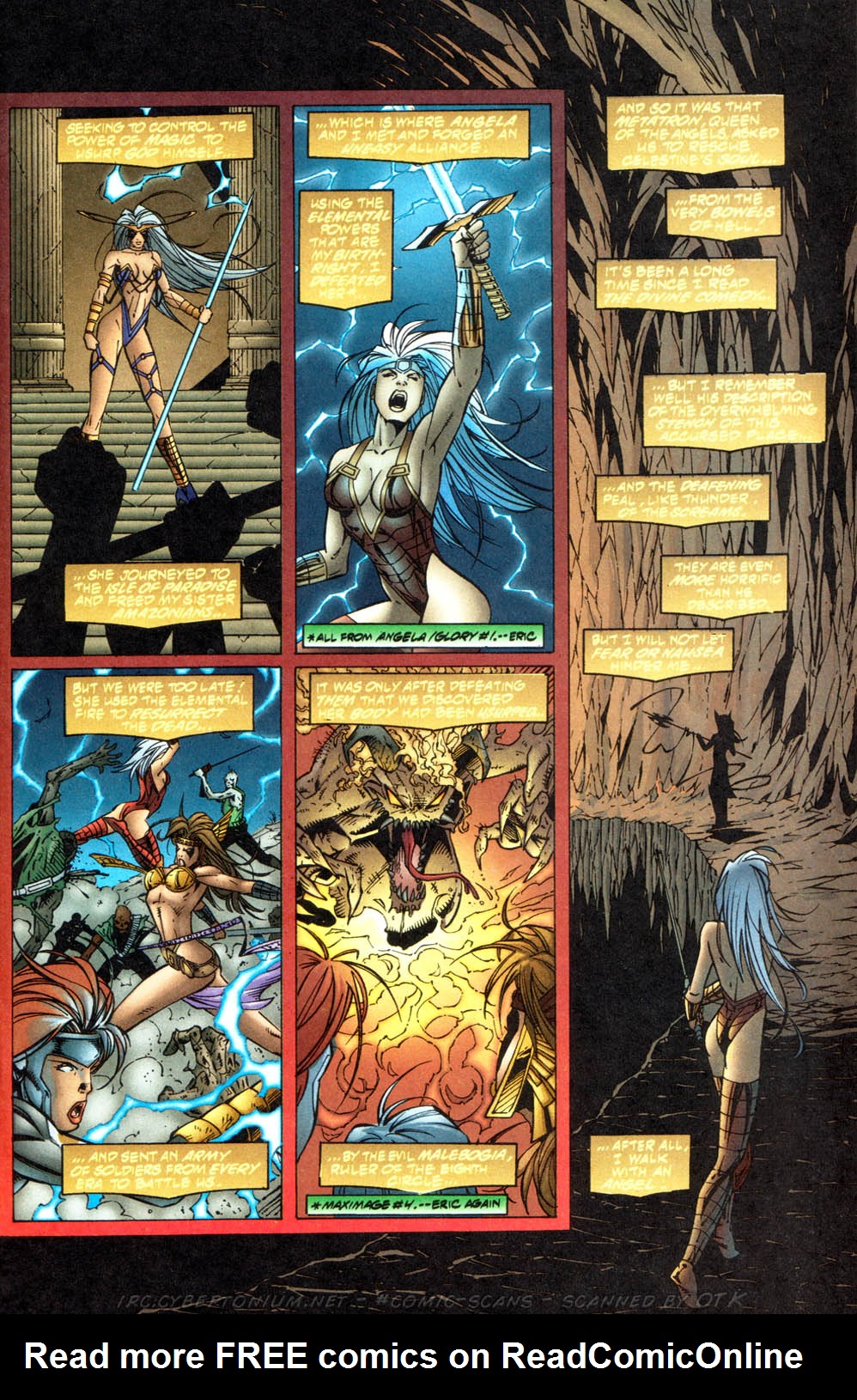 Read online Glory/Angela:  Angels in Hell comic -  Issue # Full - 5