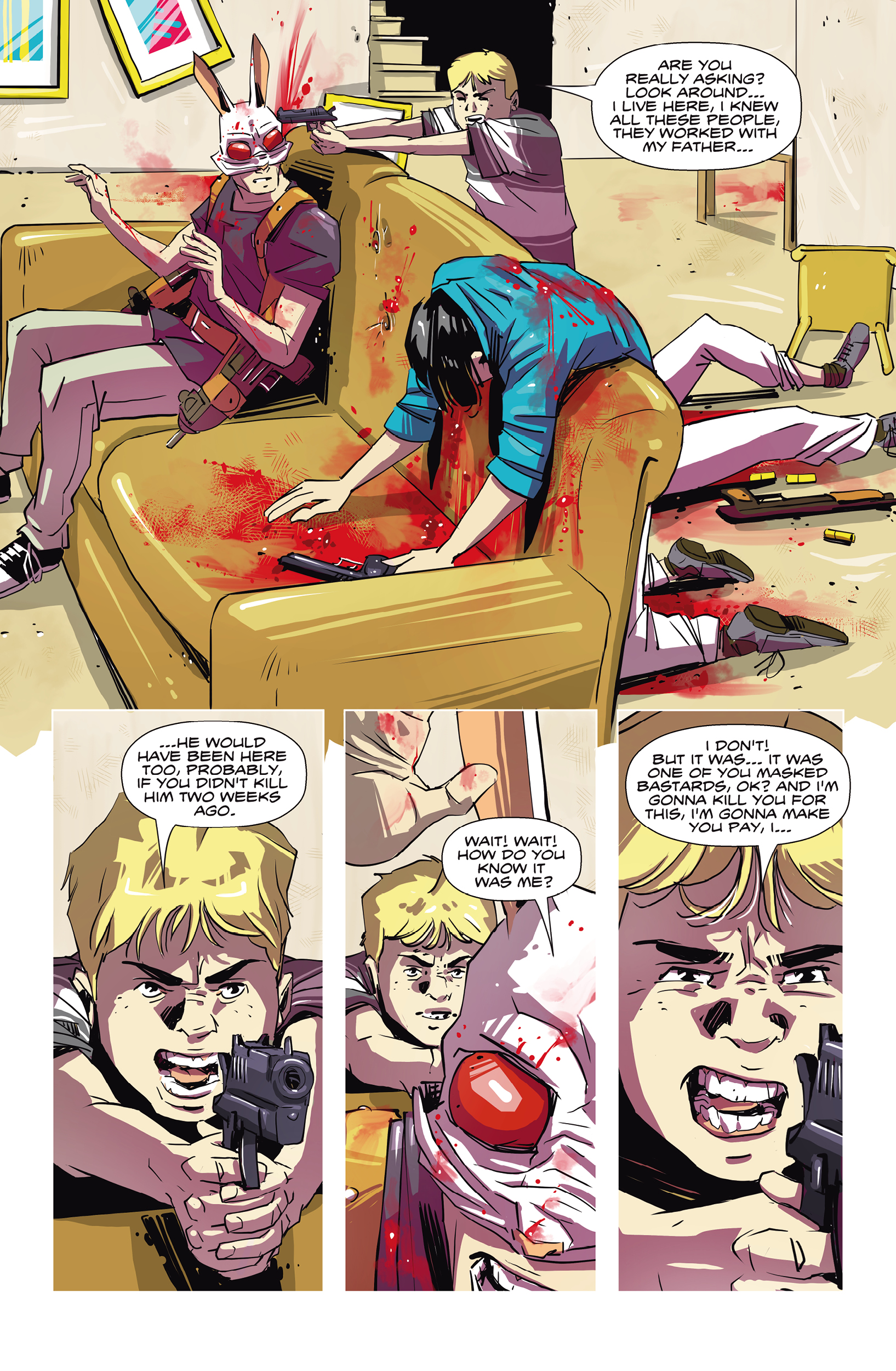 Read online Hotline Miami Wildlife comic -  Issue #4 - 29