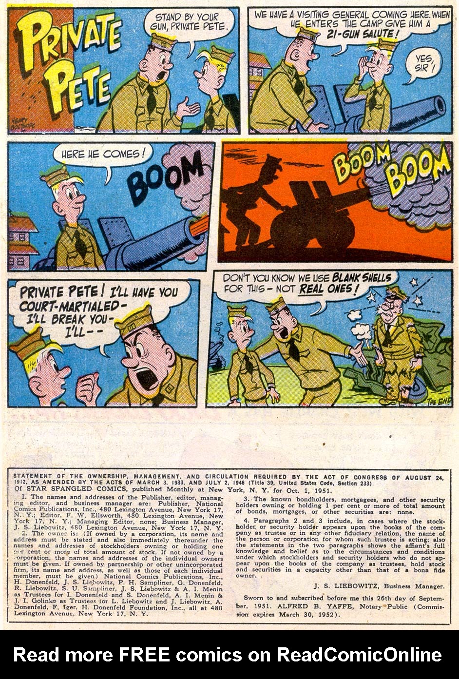 Read online Star Spangled Comics comic -  Issue #125 - 26