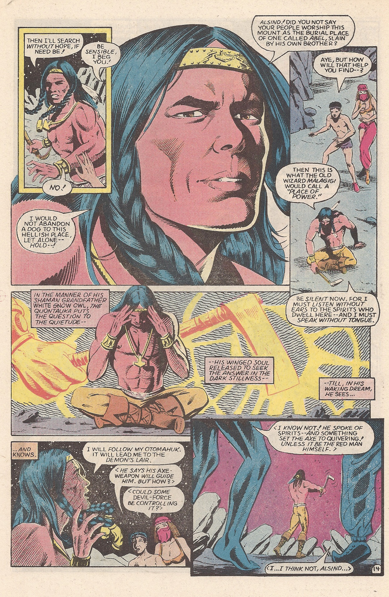 Read online Arak Son of Thunder comic -  Issue #34 - 19