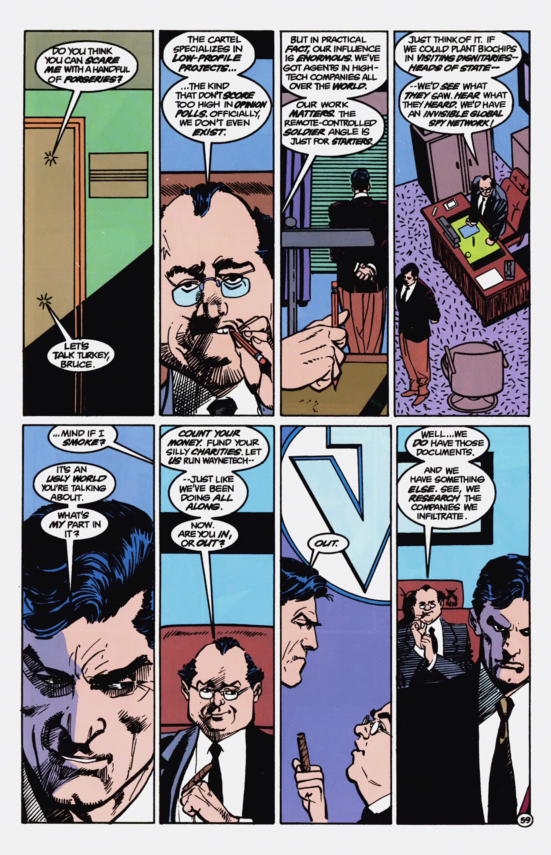 Read online Detective Comics (1937) comic -  Issue # _TPB Batman - Blind Justice (Part 1) - 64