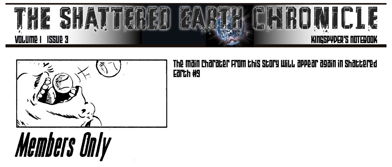 Read online Shattered Earth comic -  Issue #3 - 25