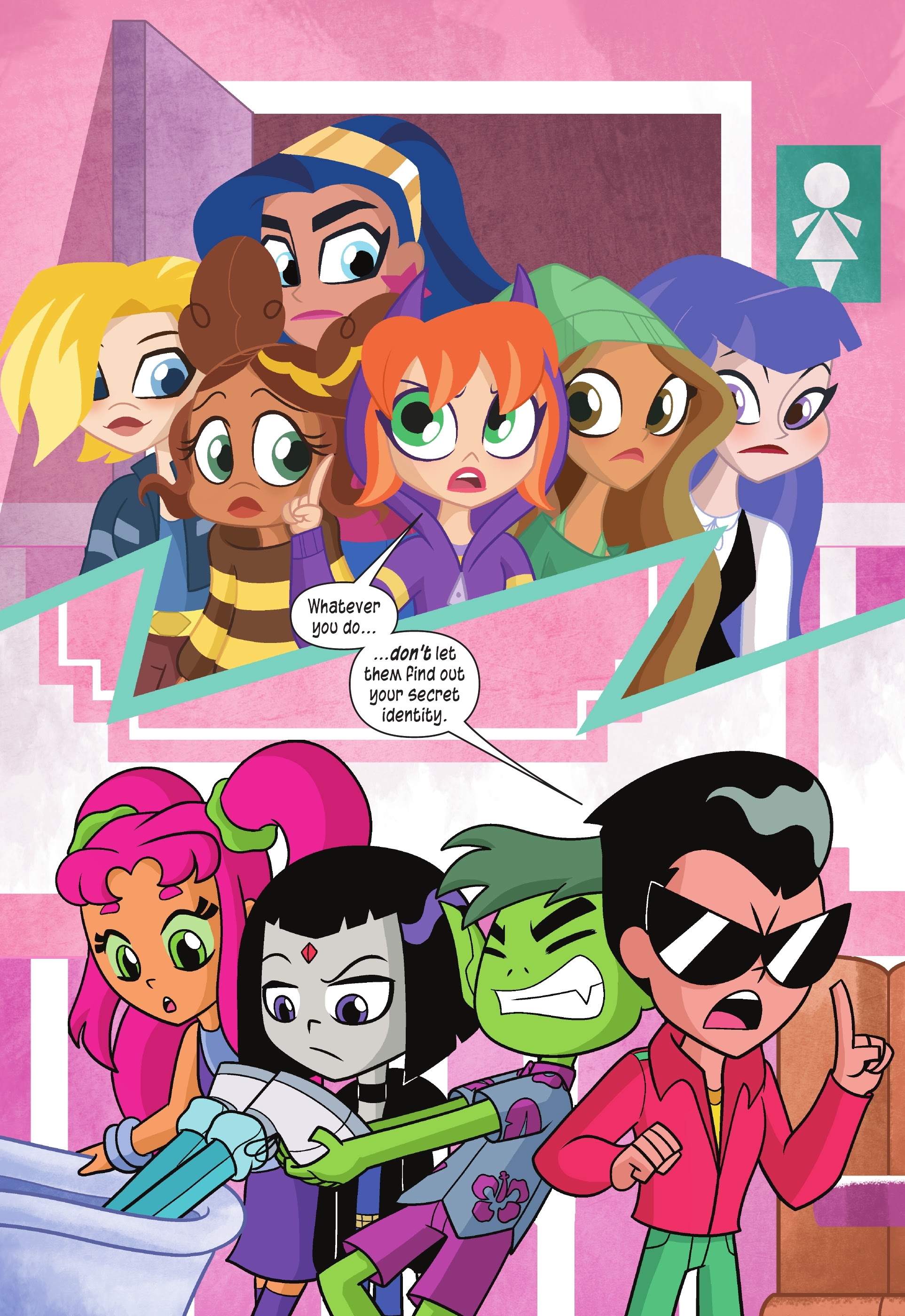 Read online Teen Titans Go!/DC Super Hero Girls: Exchange Students comic -  Issue # TPB (Part 1) - 58