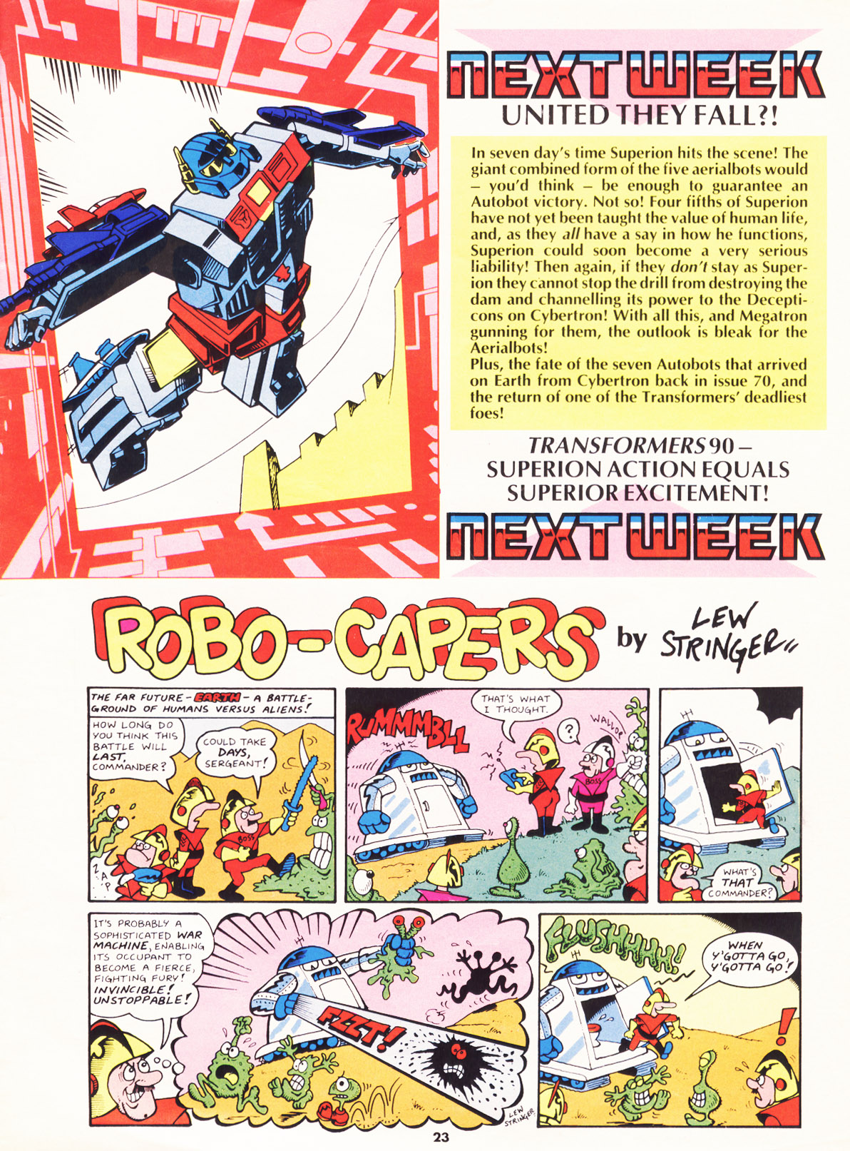 Read online The Transformers (UK) comic -  Issue #89 - 16