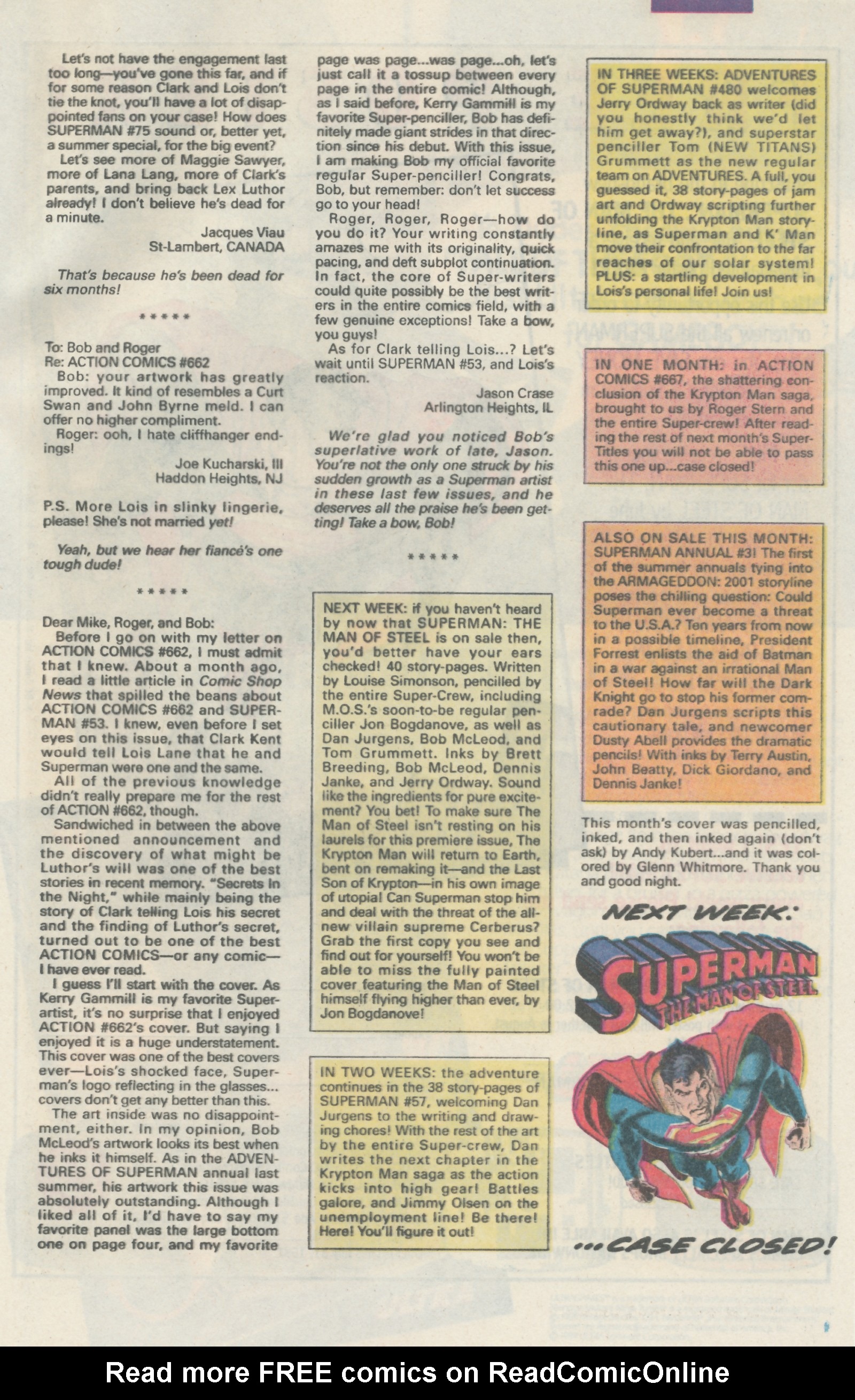 Read online Action Comics (1938) comic -  Issue #666 - 32