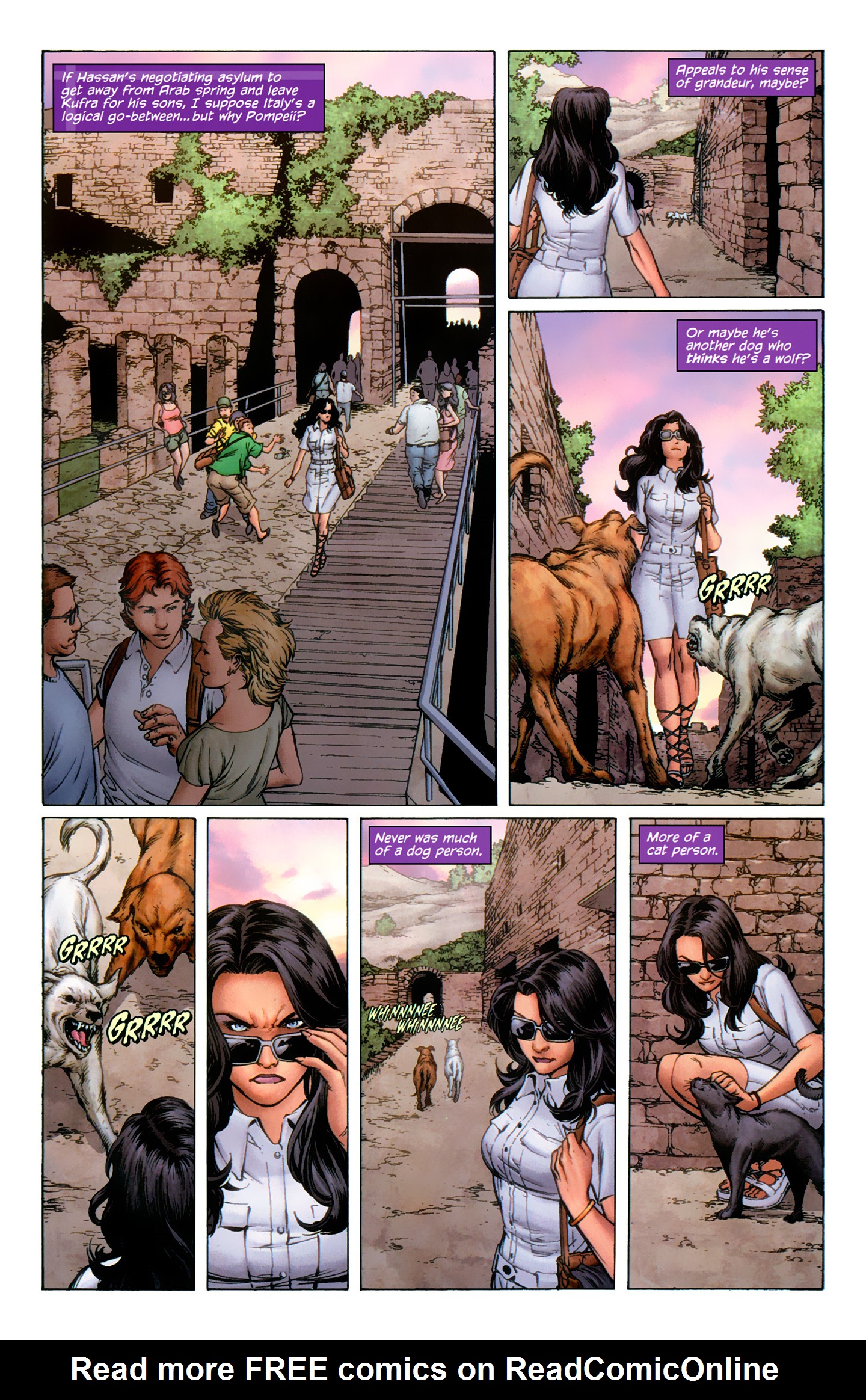 Read online Huntress comic -  Issue #3 - 8