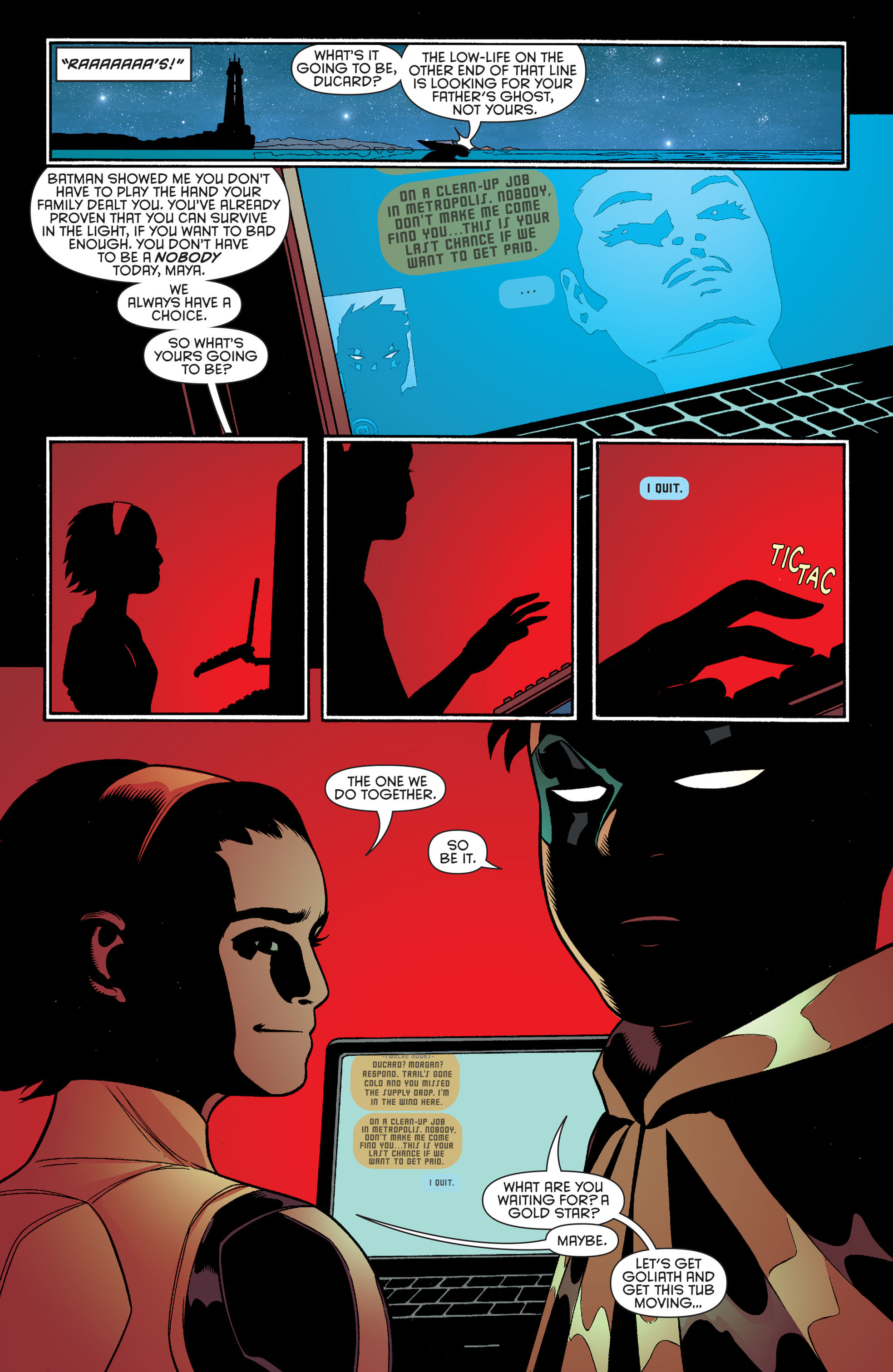 Read online Robin: Son of Batman comic -  Issue #3 - 22