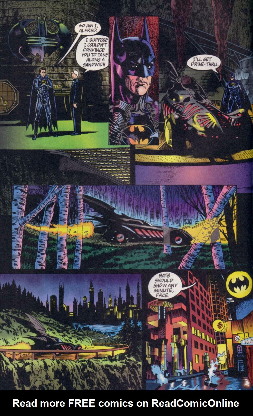 Read online Batman Forever: The Official Comic Adaptation of the Warner Bros. Motion Picture comic -  Issue # Full - 6