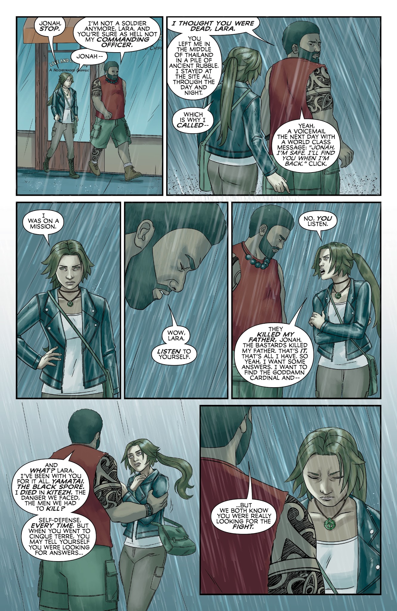 Read online Tomb Raider: Survivor's Crusade comic -  Issue #2 - 19