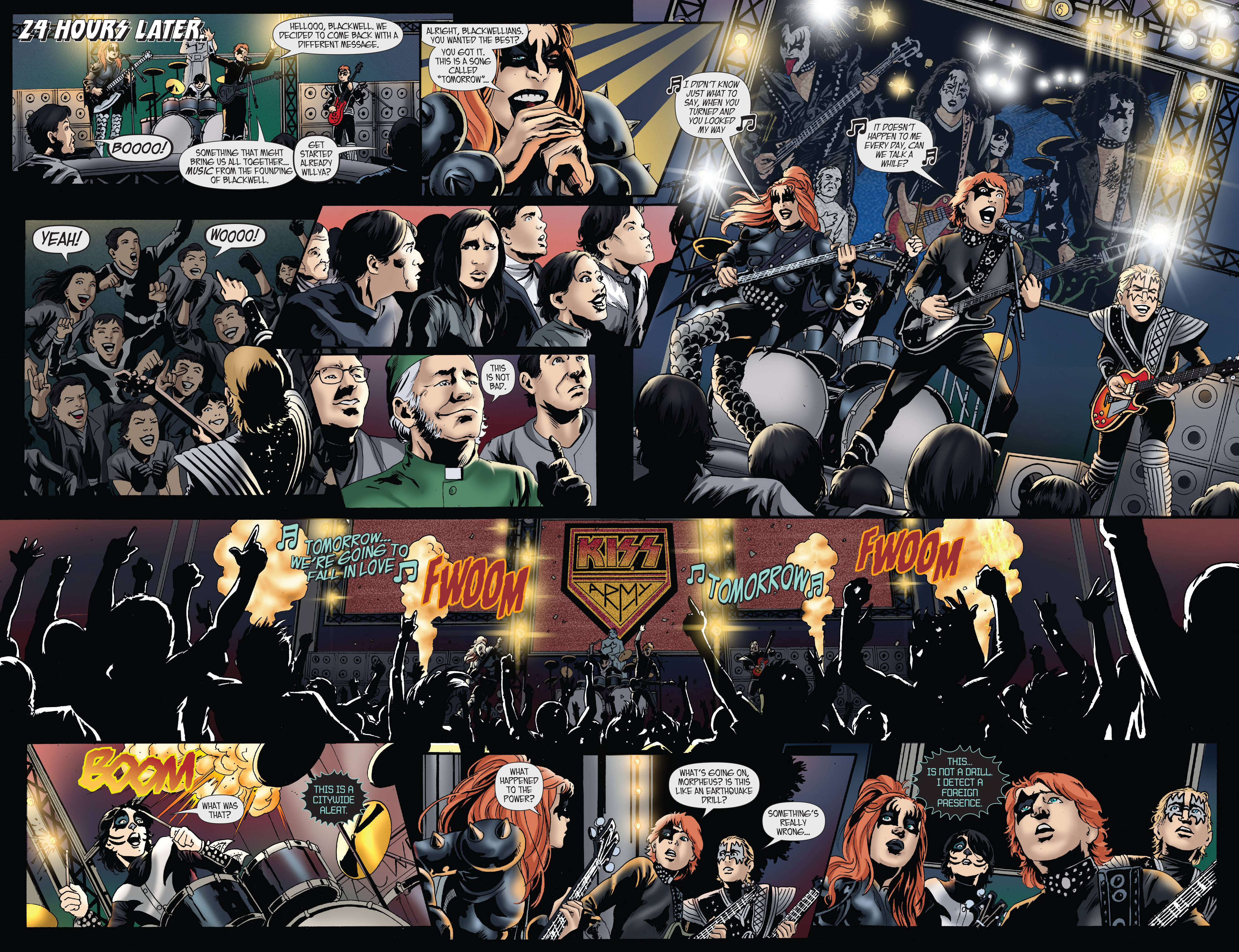 Read online KISS comic -  Issue #7 - 22