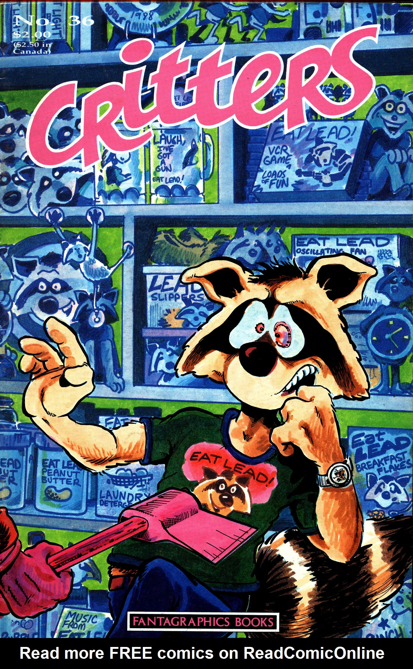 Read online Critters comic -  Issue #36 - 1
