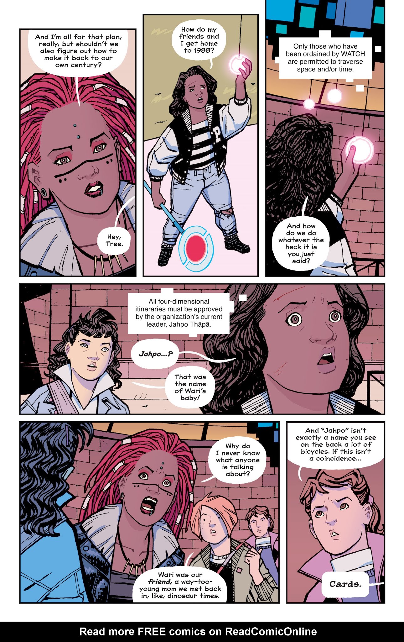 Read online Paper Girls comic -  Issue #22 - 11