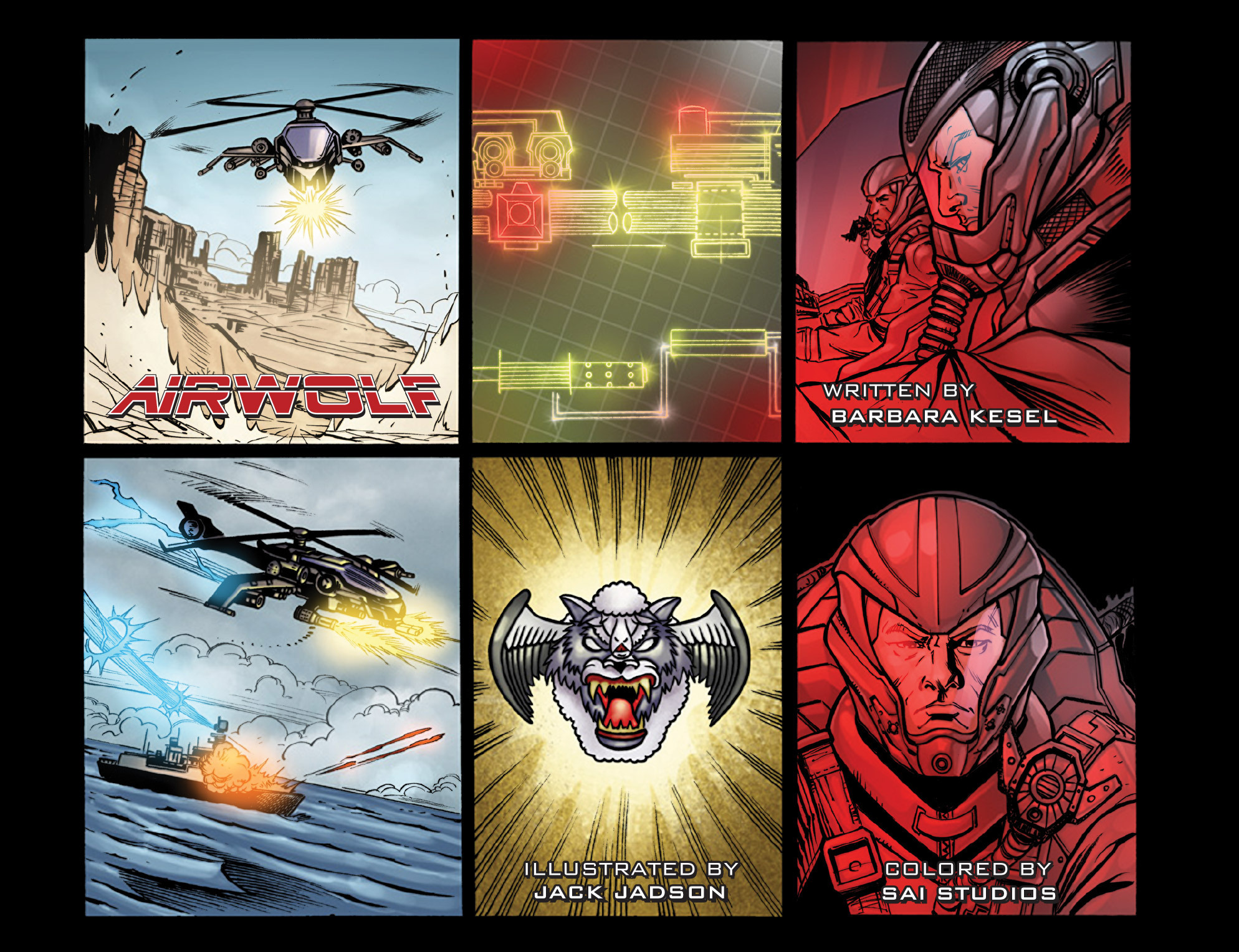 Read online Airwolf Airstrikes comic -  Issue #4 - 3