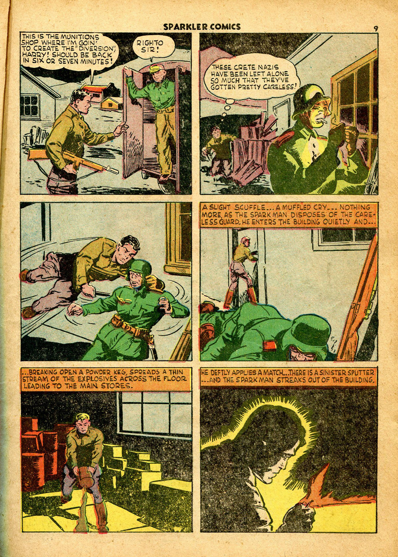 Read online Sparkler Comics comic -  Issue #18 - 11