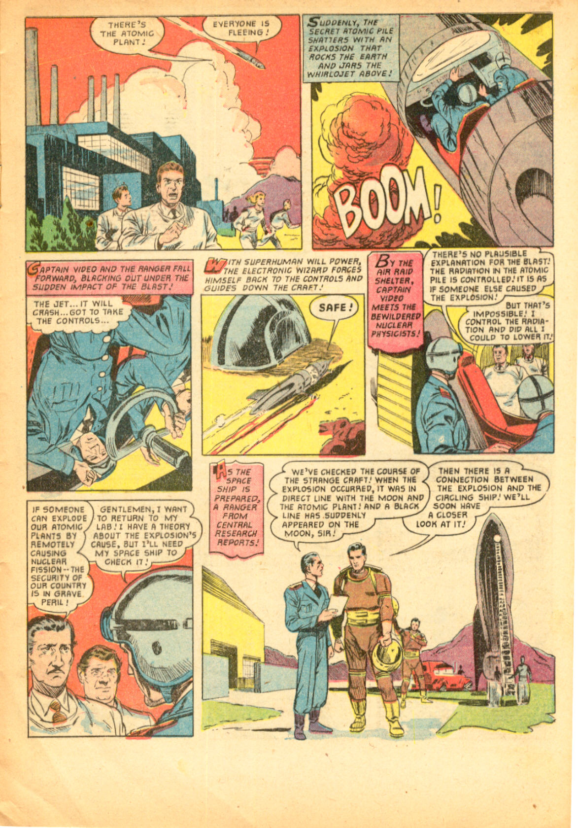 Read online Captain Video comic -  Issue # 005 (1951) (loftypilot) c2c - 5