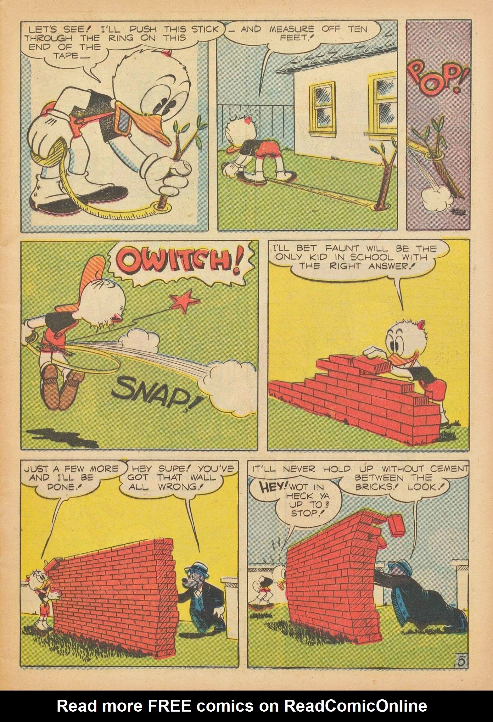 Read online Super Duck Comics comic -  Issue #14 - 7