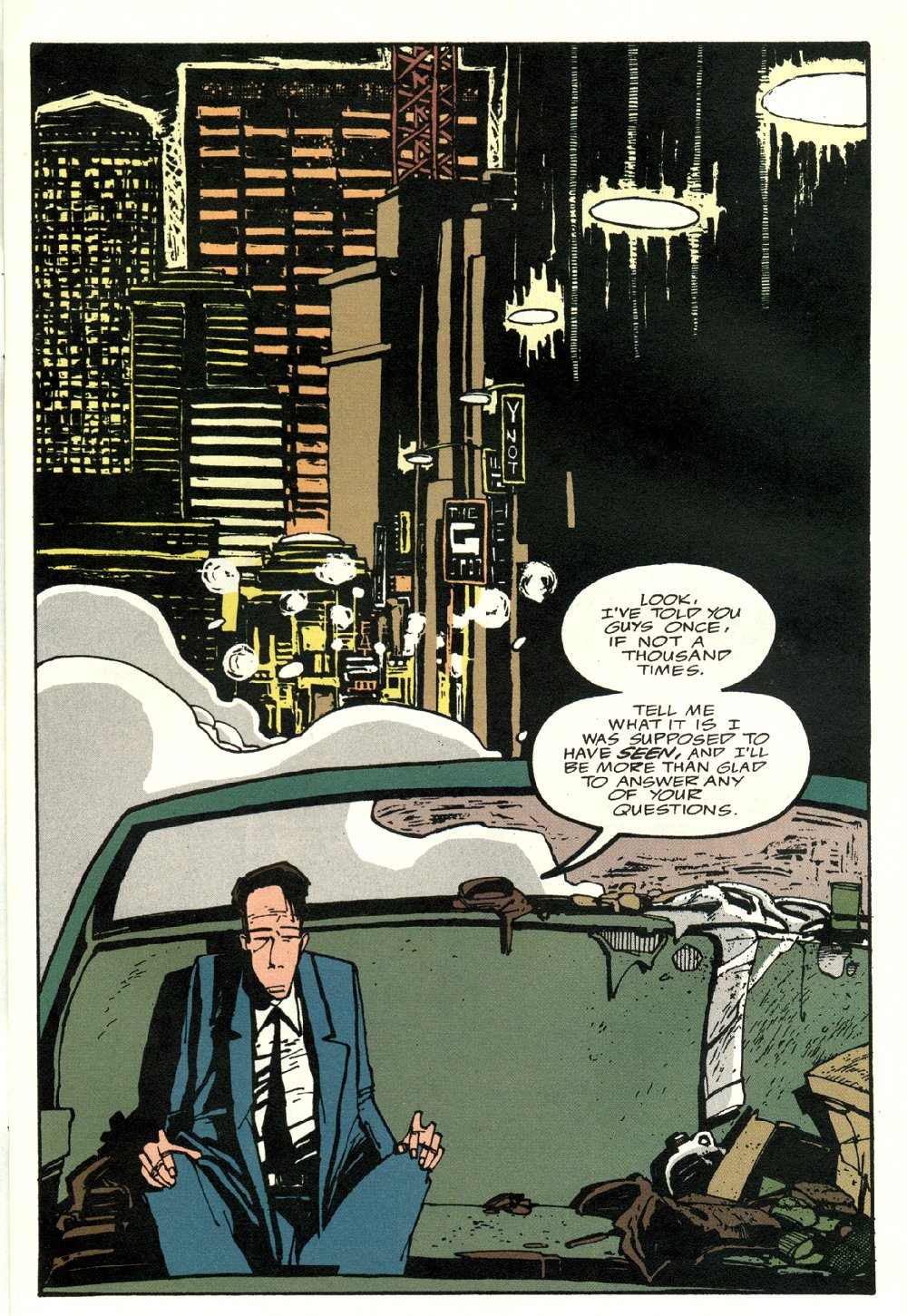 Read online Ted McKeever's Metropol comic -  Issue #2 - 3