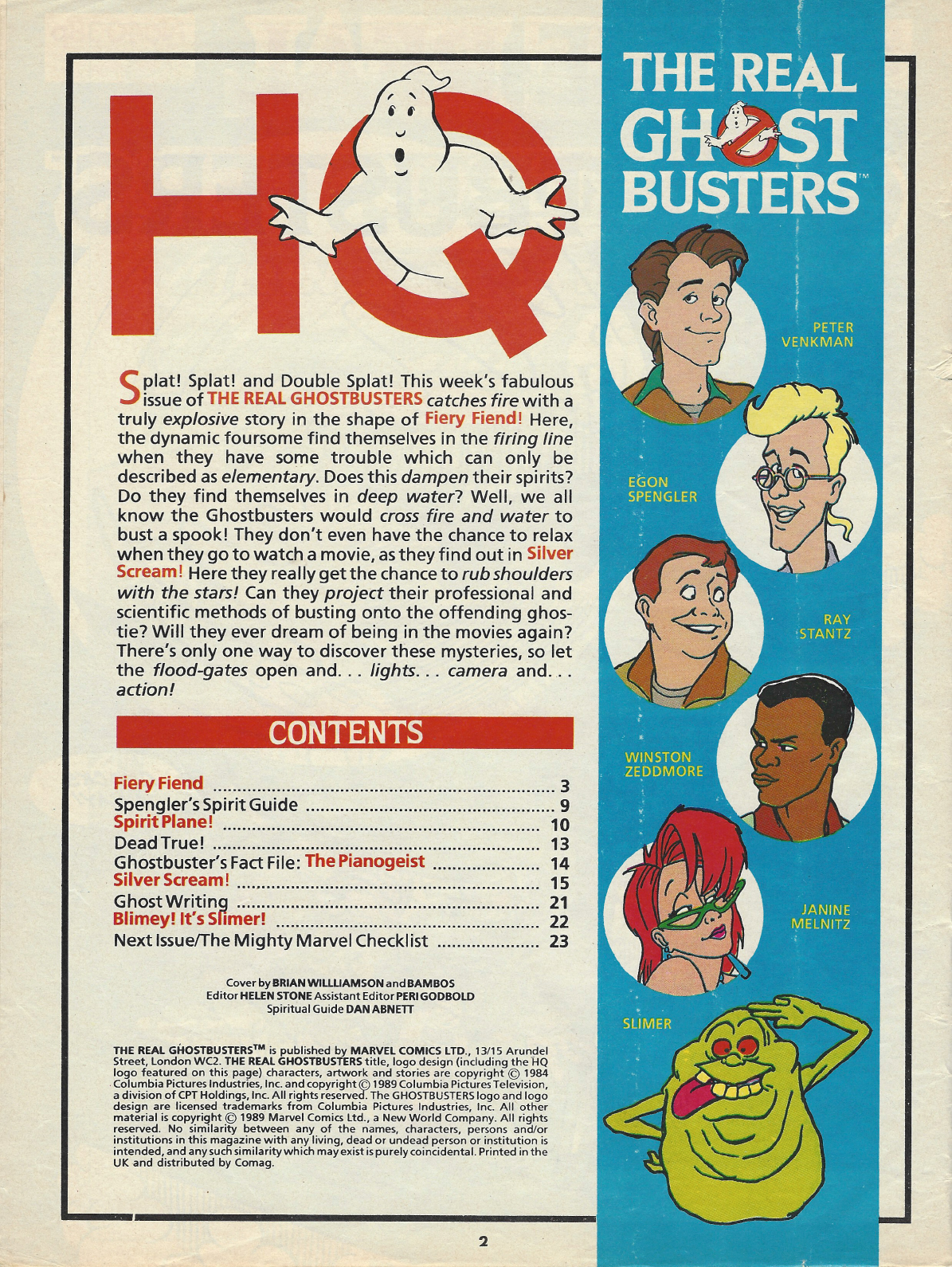 Read online The Real Ghostbusters comic -  Issue #40 - 2