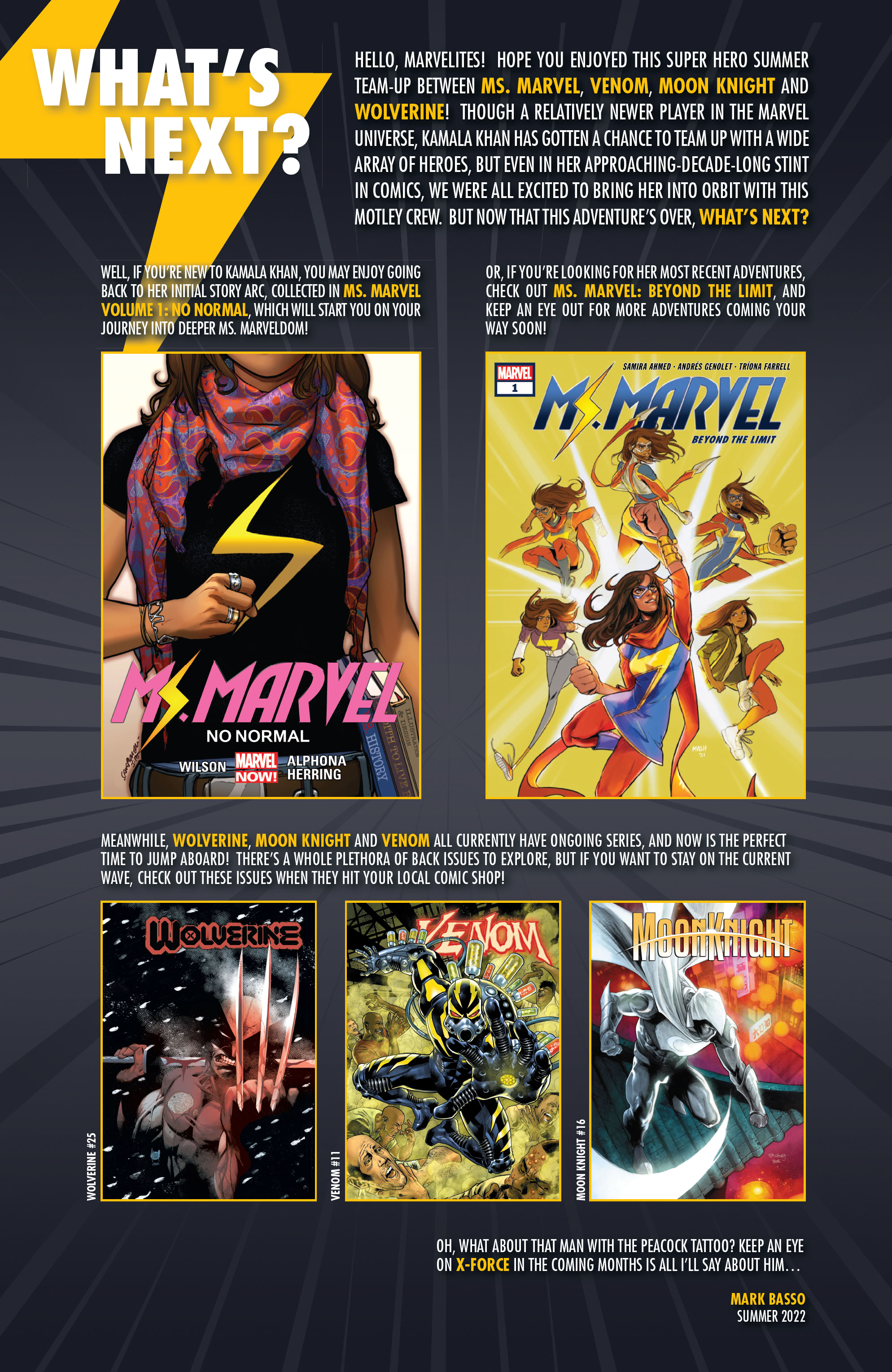Read online Ms. Marvel & Venom comic -  Issue #1 - 33