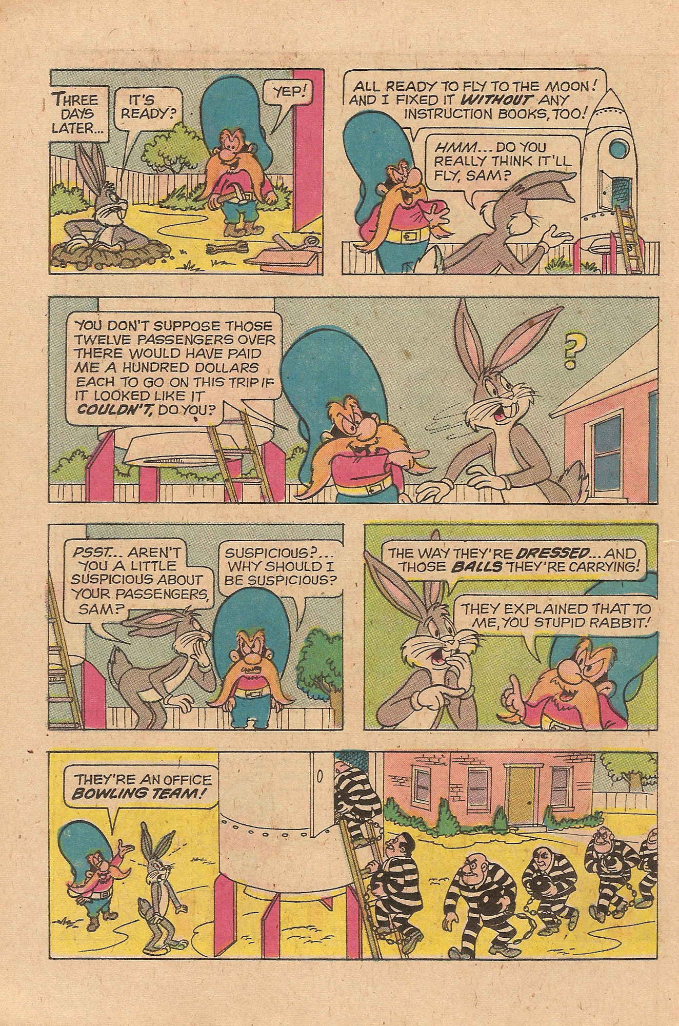 Read online Yosemite Sam and Bugs Bunny comic -  Issue #21 - 22