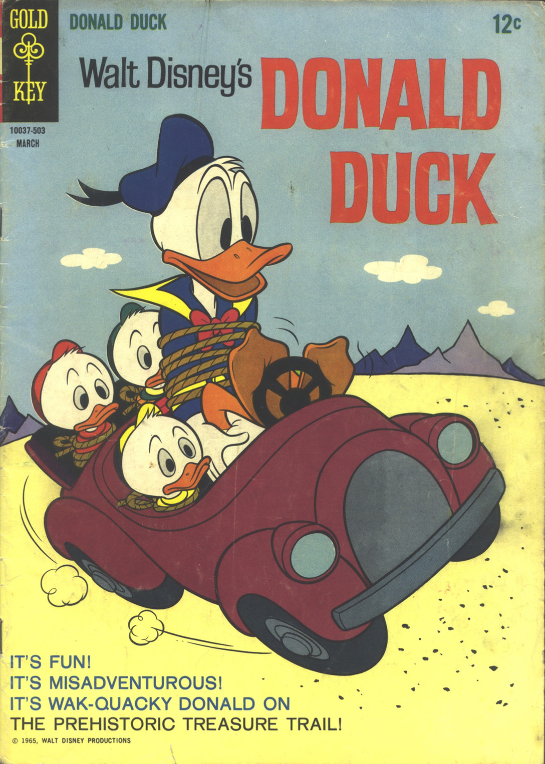 Read online Walt Disney's Donald Duck (1952) comic -  Issue #100 - 1