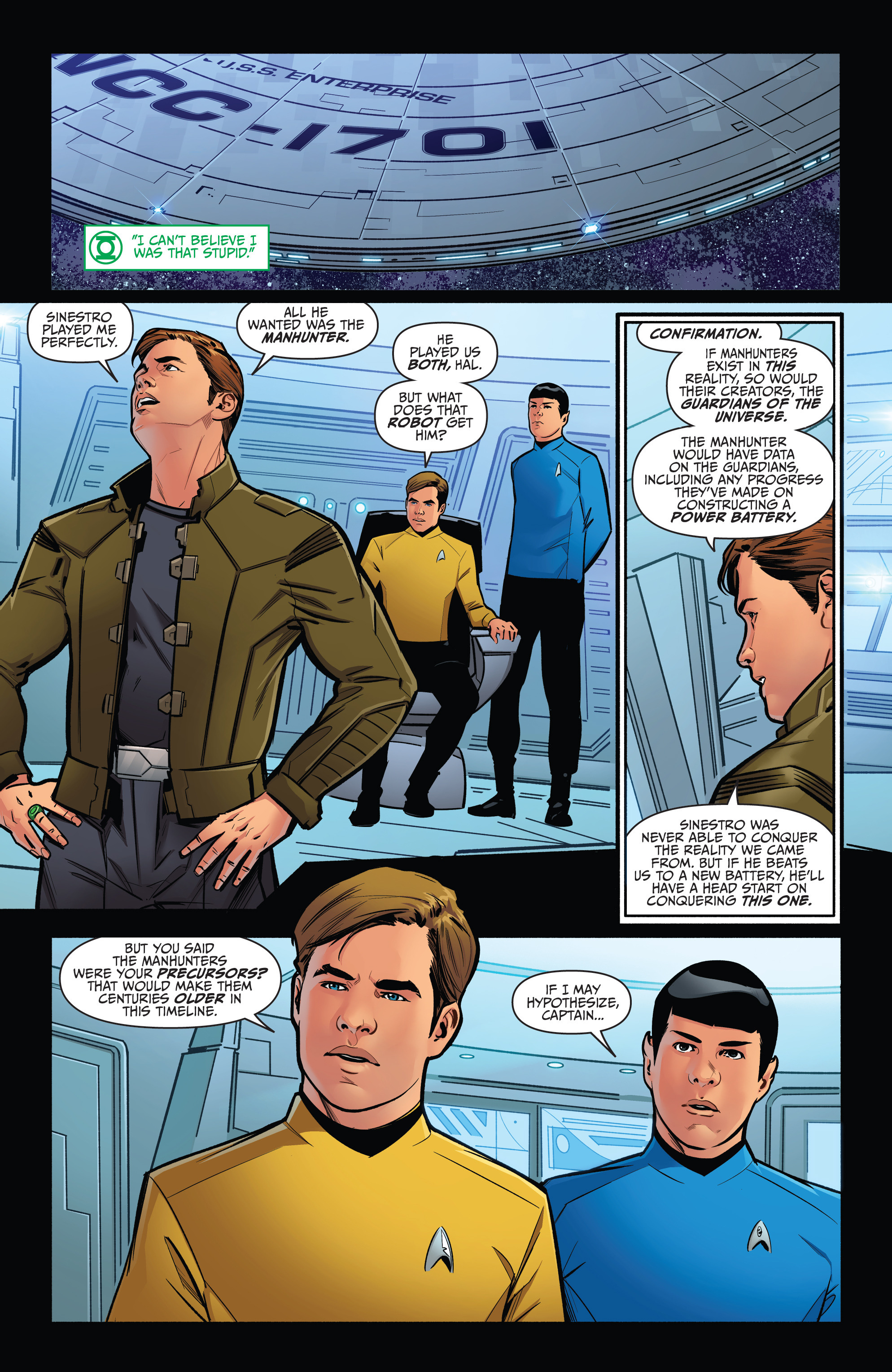 Read online Star Trek/Green Lantern (2016) comic -  Issue #2 - 11