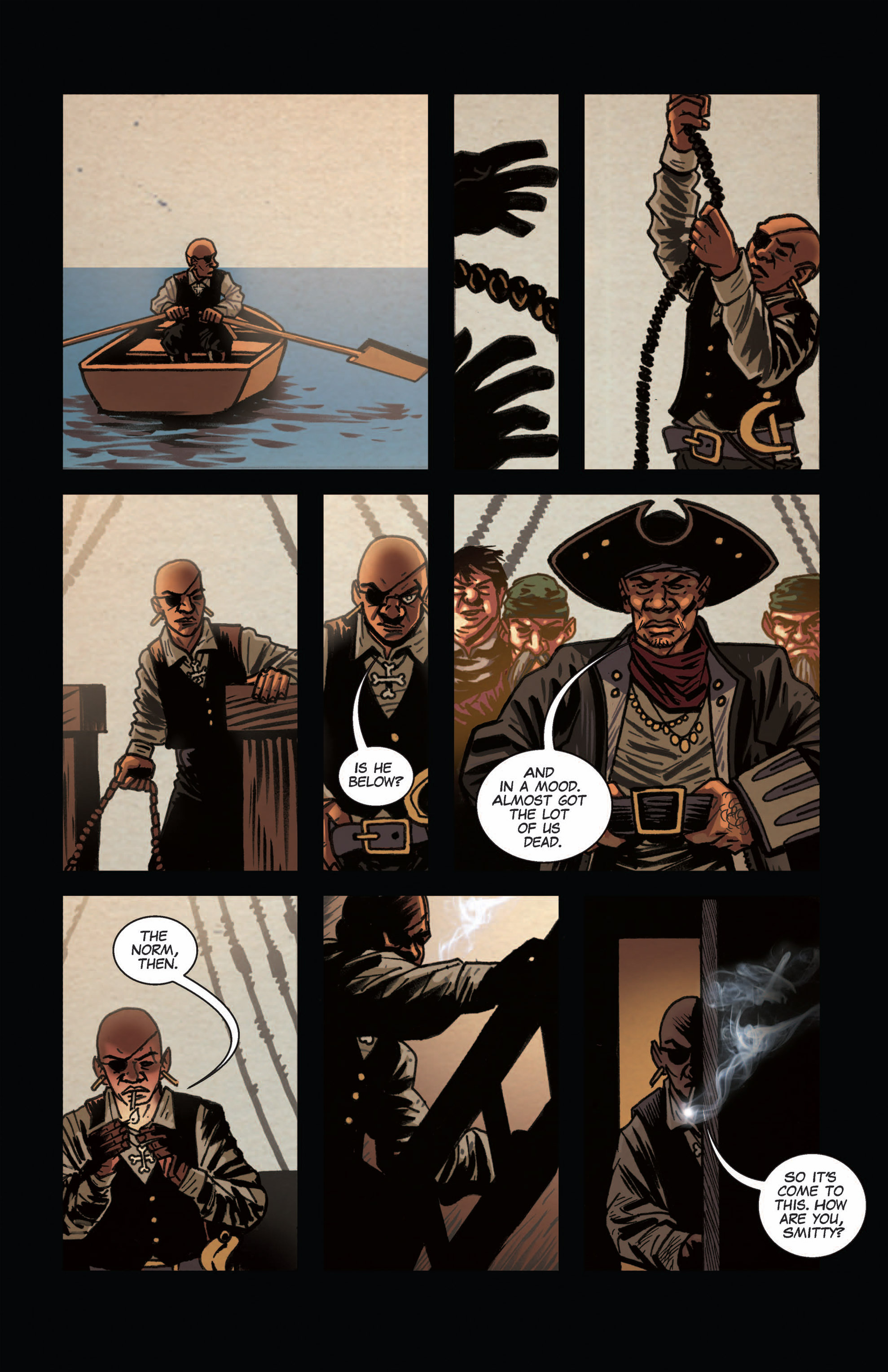 Read online Pirate Eye: Exiled From Exile comic -  Issue #1 - 6