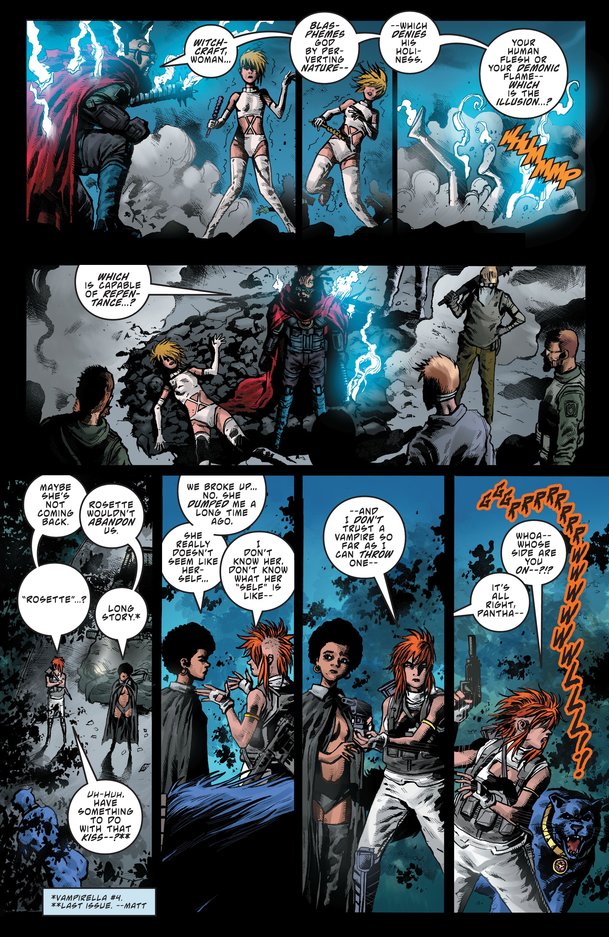 Read online Sacred Six comic -  Issue #11 - 22