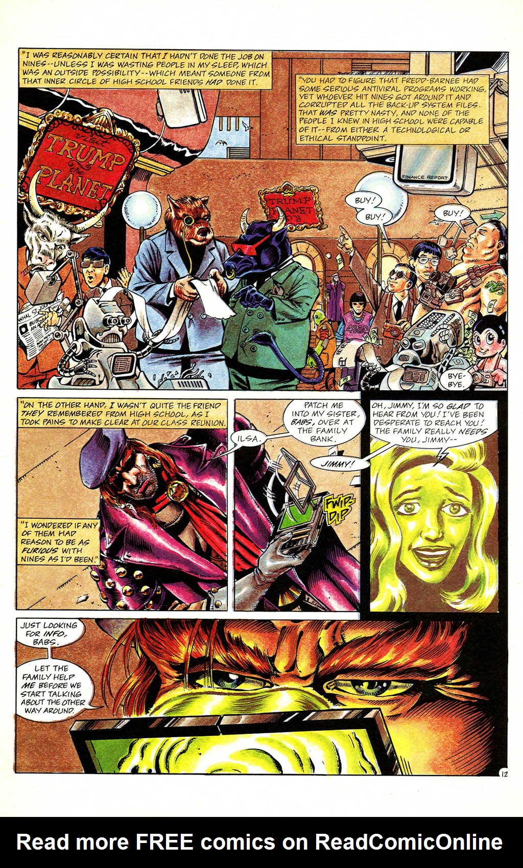 Read online Grimjack comic -  Issue #71 - 16
