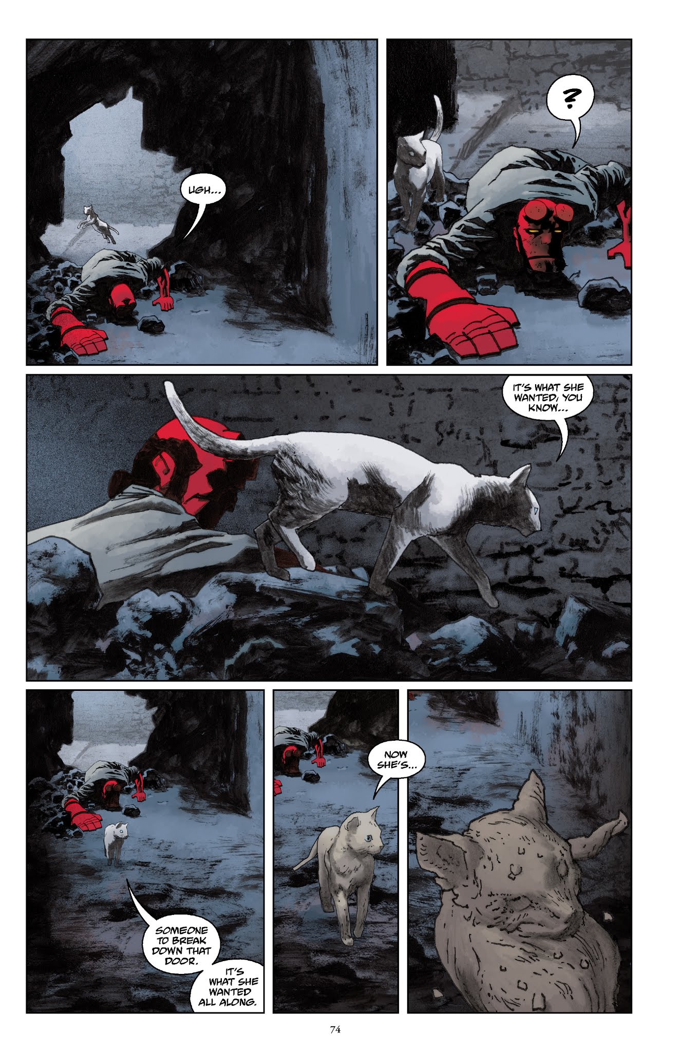 Read online Hellboy The Complete Short Stories comic -  Issue # TPB 2 (Part 1) - 75