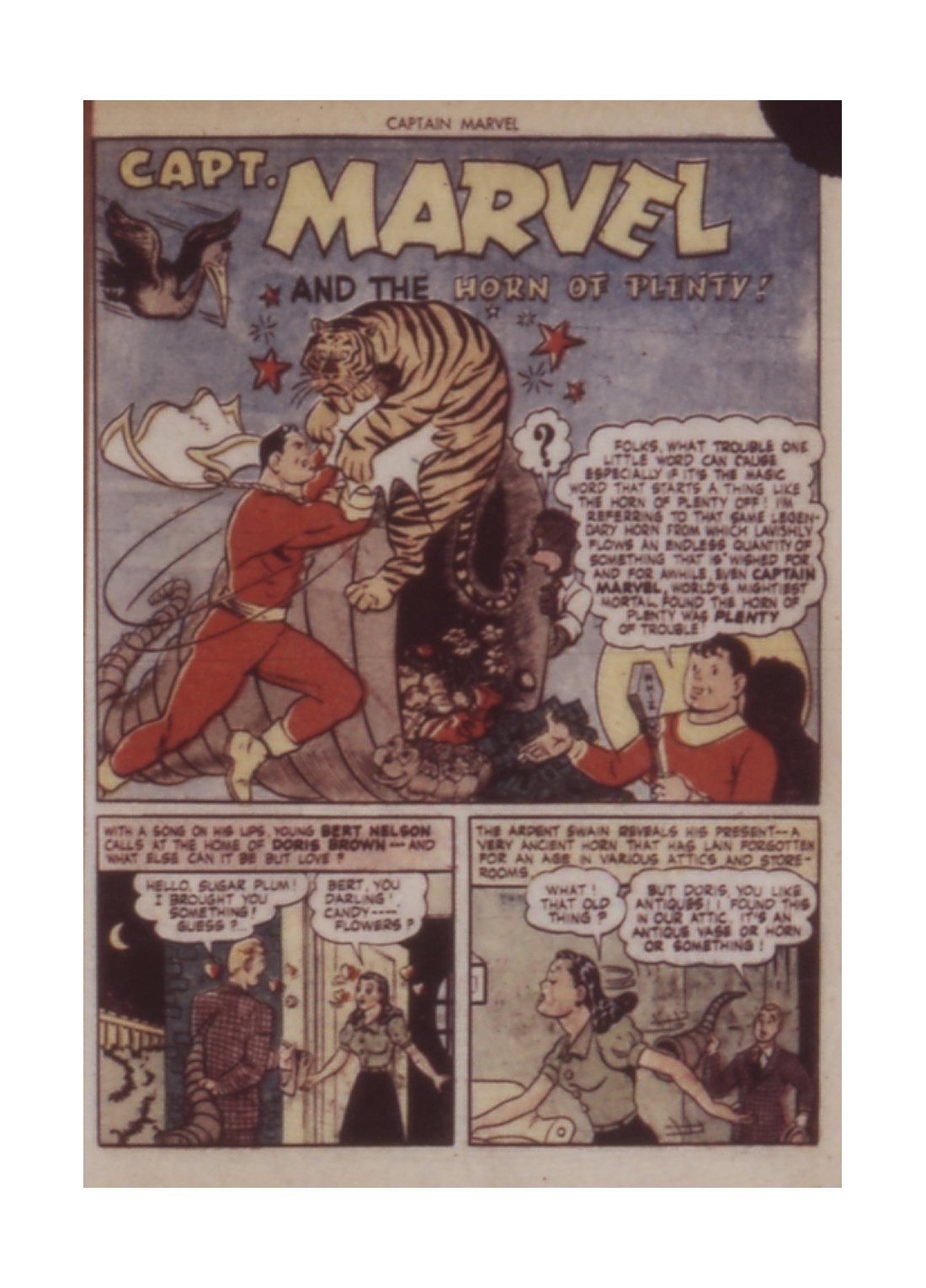 Read online Captain Marvel Adventures comic -  Issue #20 - 21