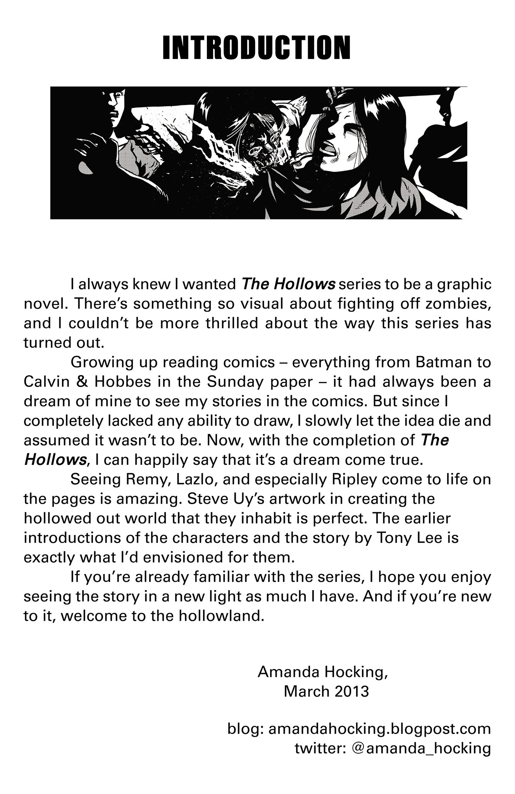 Read online Amanda Hocking's The Hollows: A Hollowland Graphic Novel comic -  Issue #1 - 3