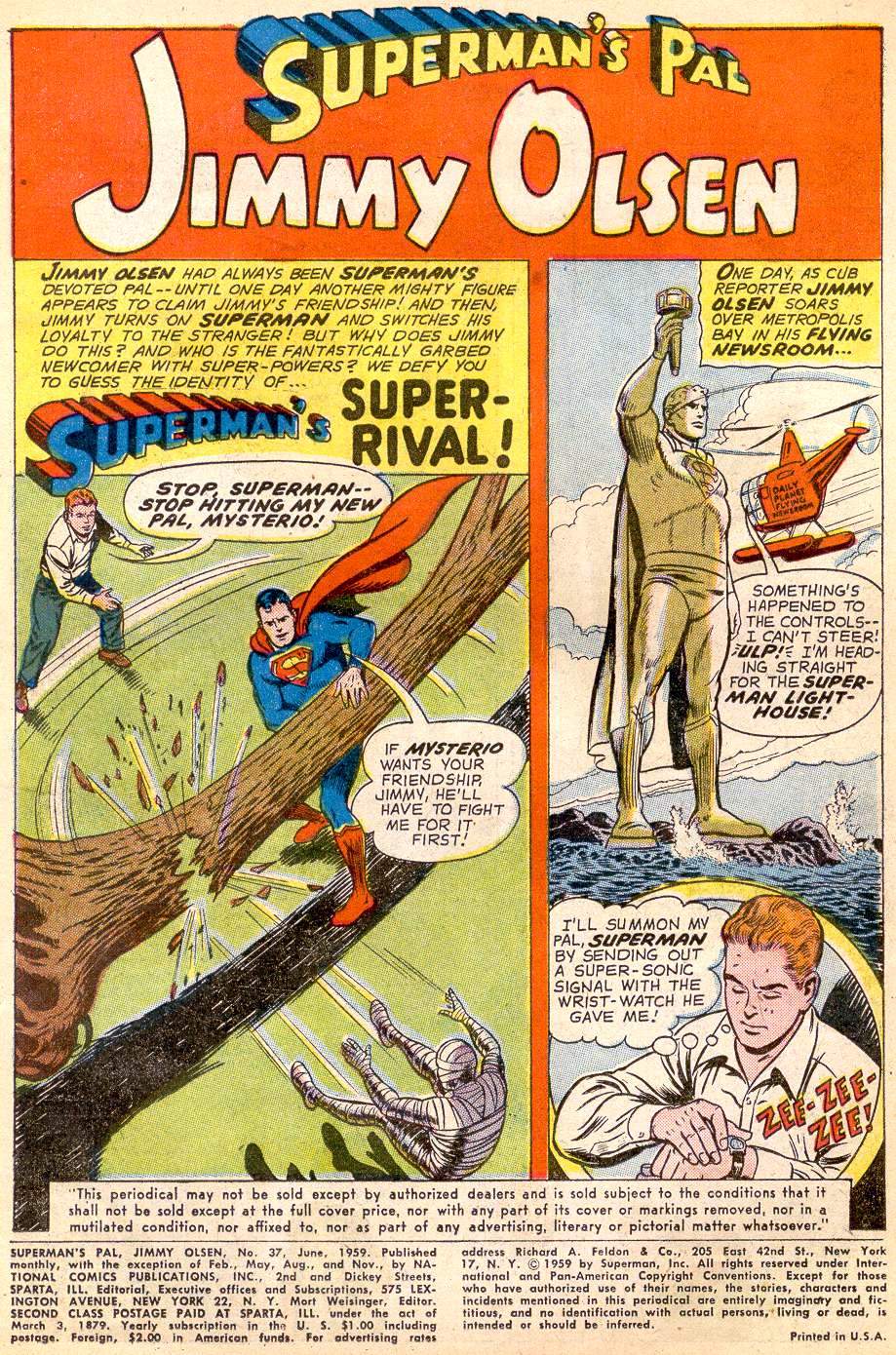 Read online Superman's Pal Jimmy Olsen comic -  Issue #37 - 3